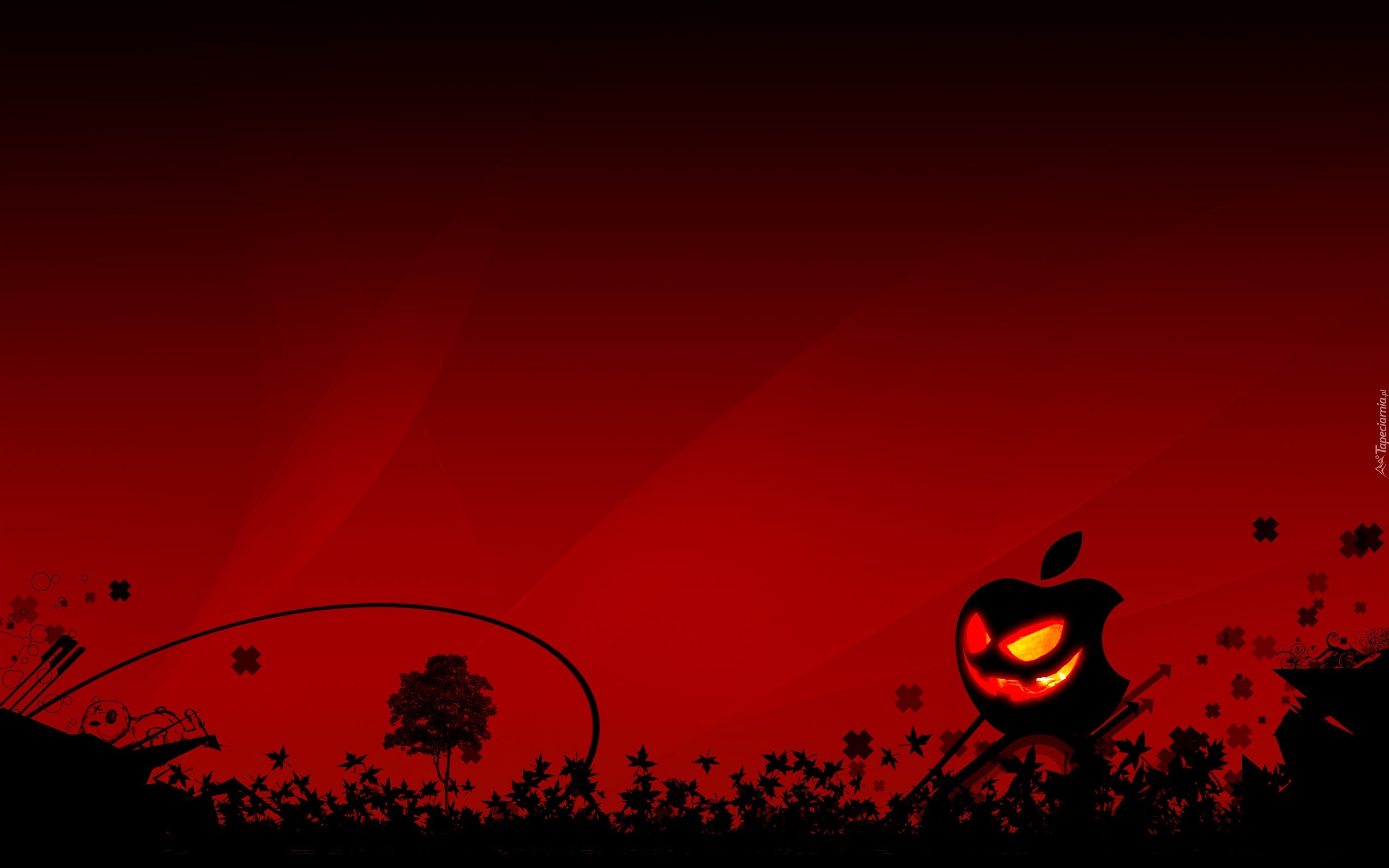 Apple, Halloween, Logo