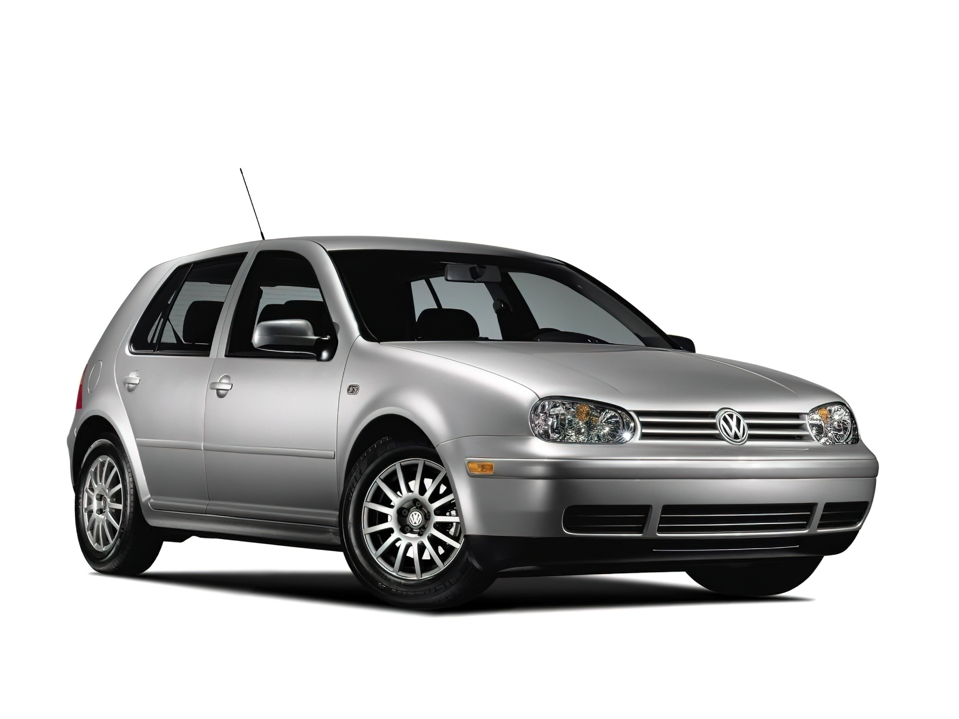 Volkswagen Golf 4, Srebrny