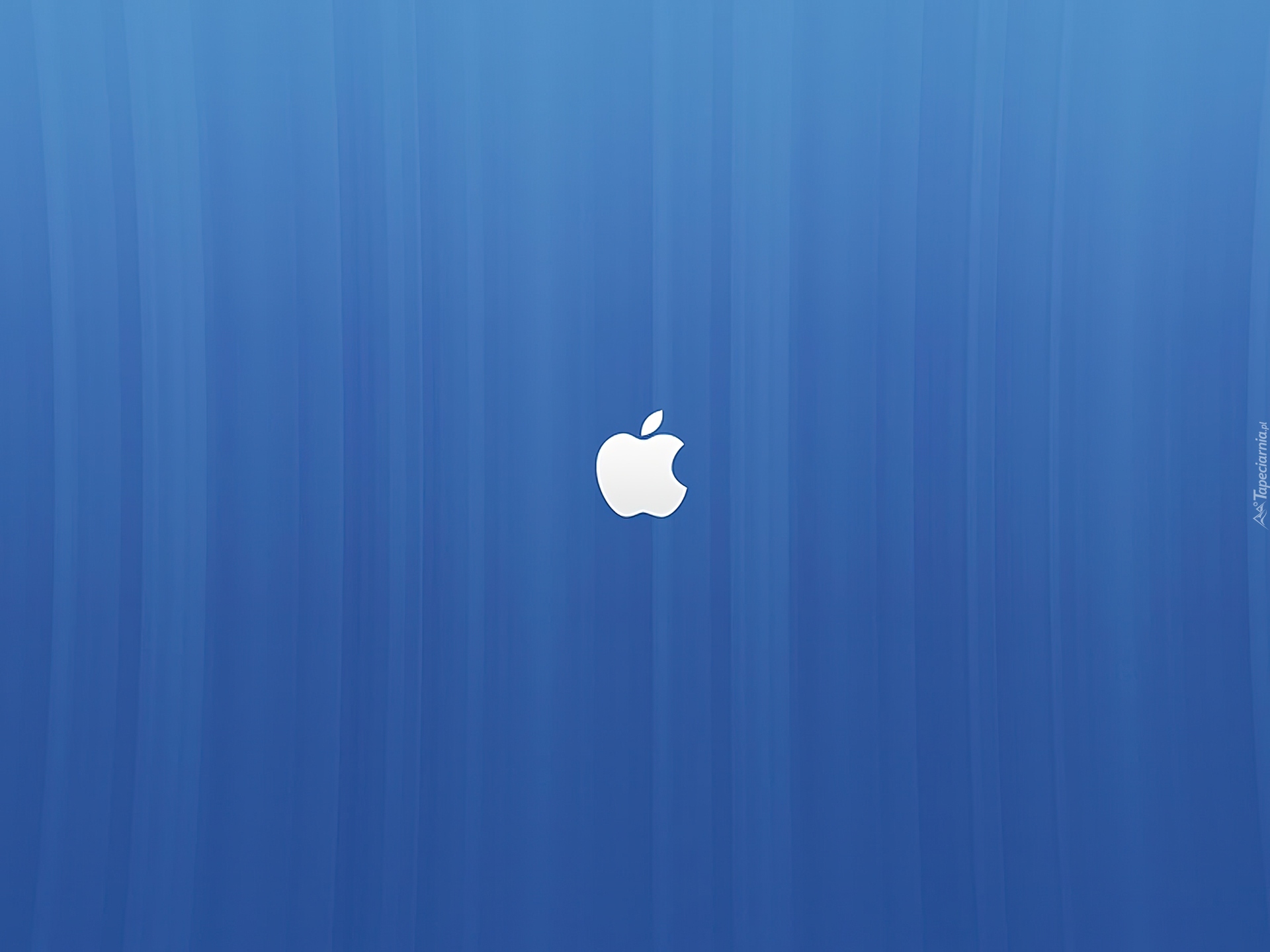 Logo, Apple, Hardware, Tło, Niebieskie