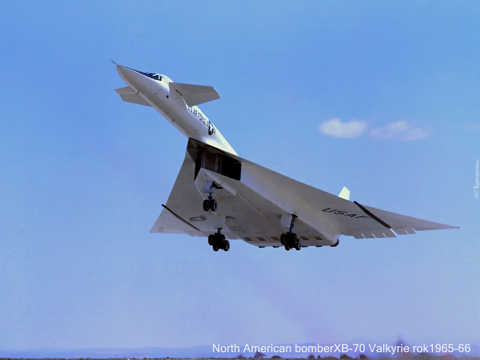 Startujący, North American XB-70 Valkyrie
