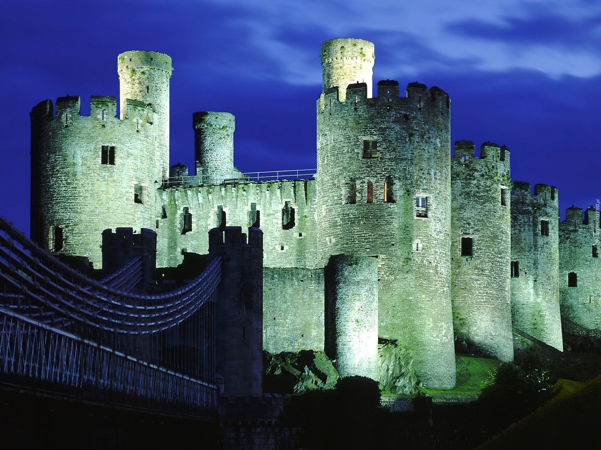 Zamek, Conwy, Gwynedd, Wielka, Brytania