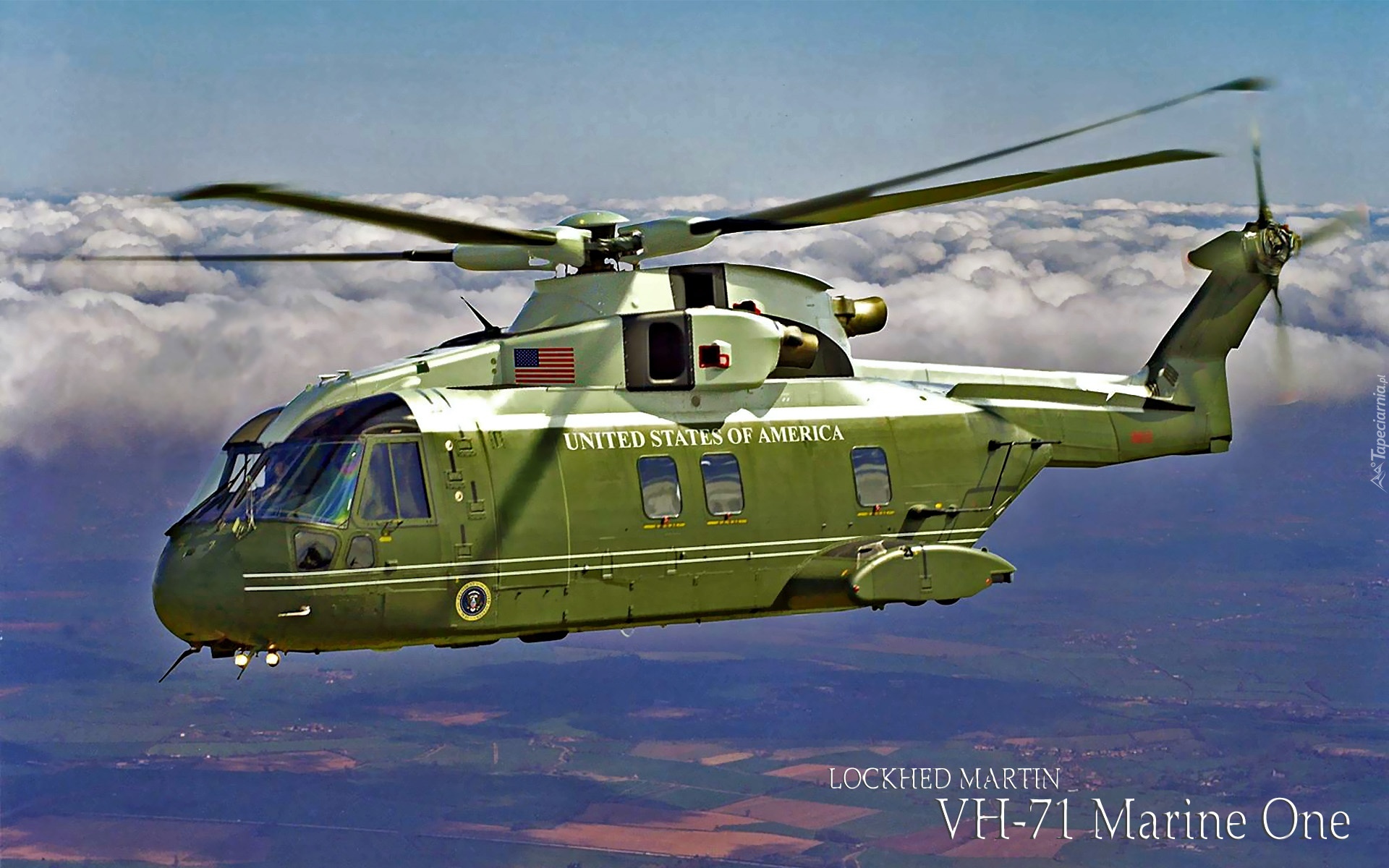 Lockheed, VH-71, Presidential, Hawk, Marine, One