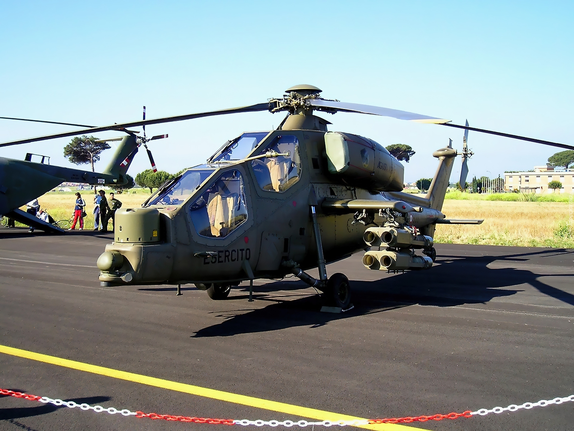 Agusta A129 Mangusta, Lotnisko