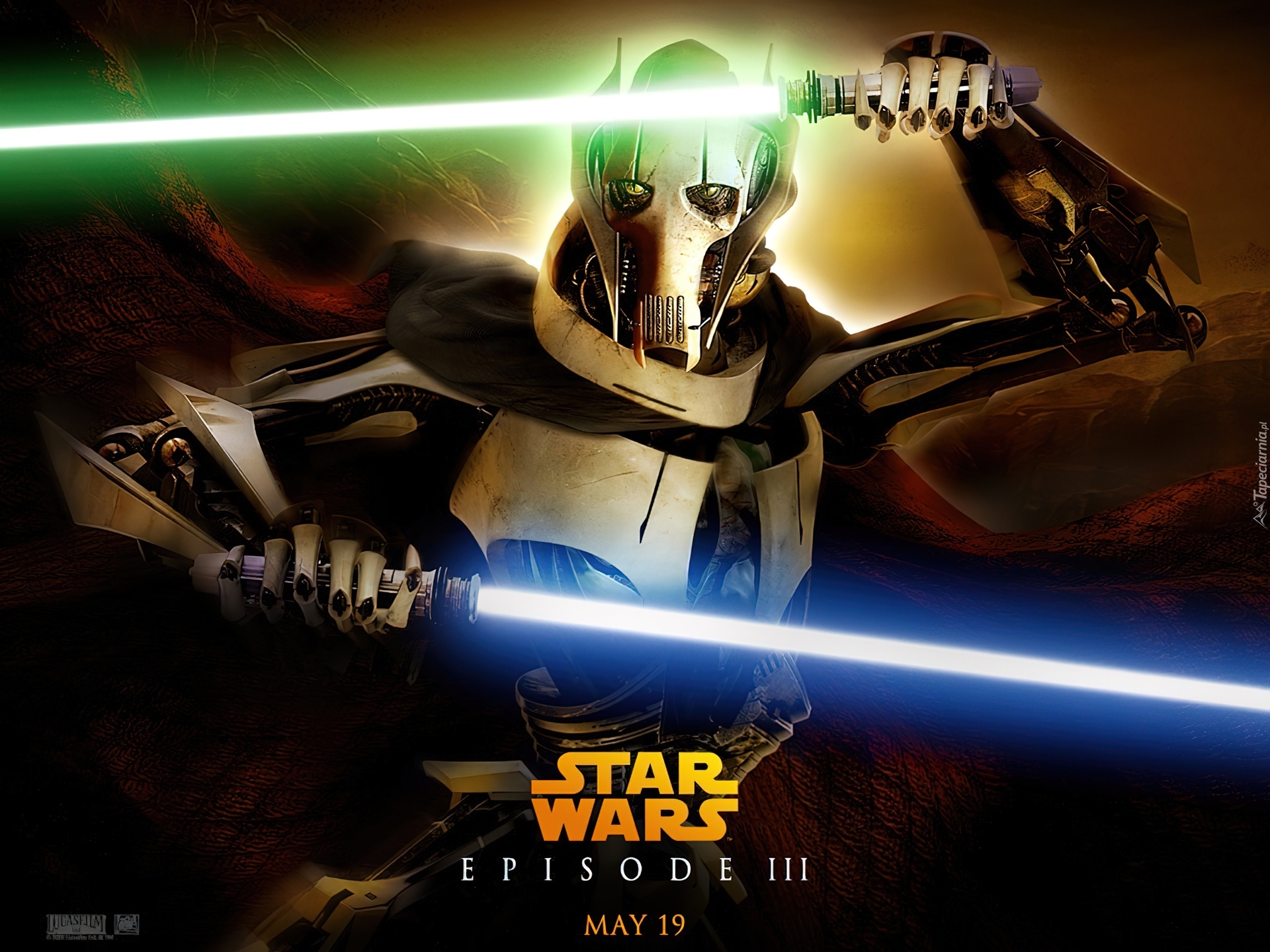 Gwiezdne wojny część III Zemsta Sithów, Star Wars Episode III Revenge of the Sith, Postać Grievous, Qymaen jai Sheelal, Generał