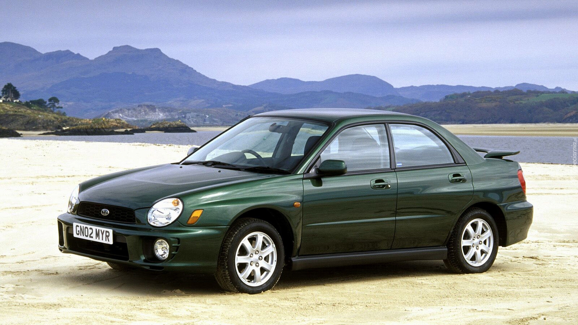 Zielone, Subaru Impreza