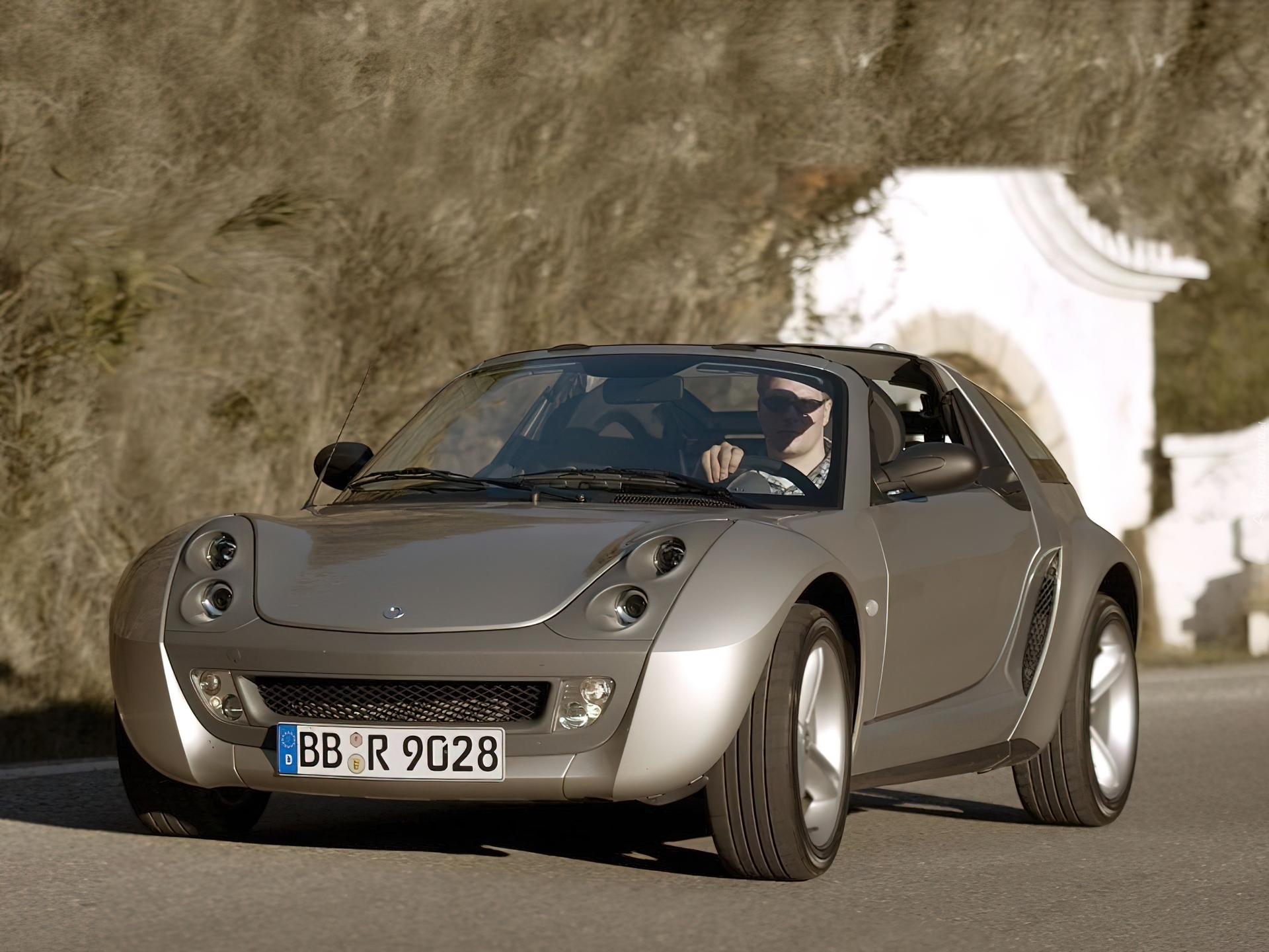 Szary, Smart Roadster