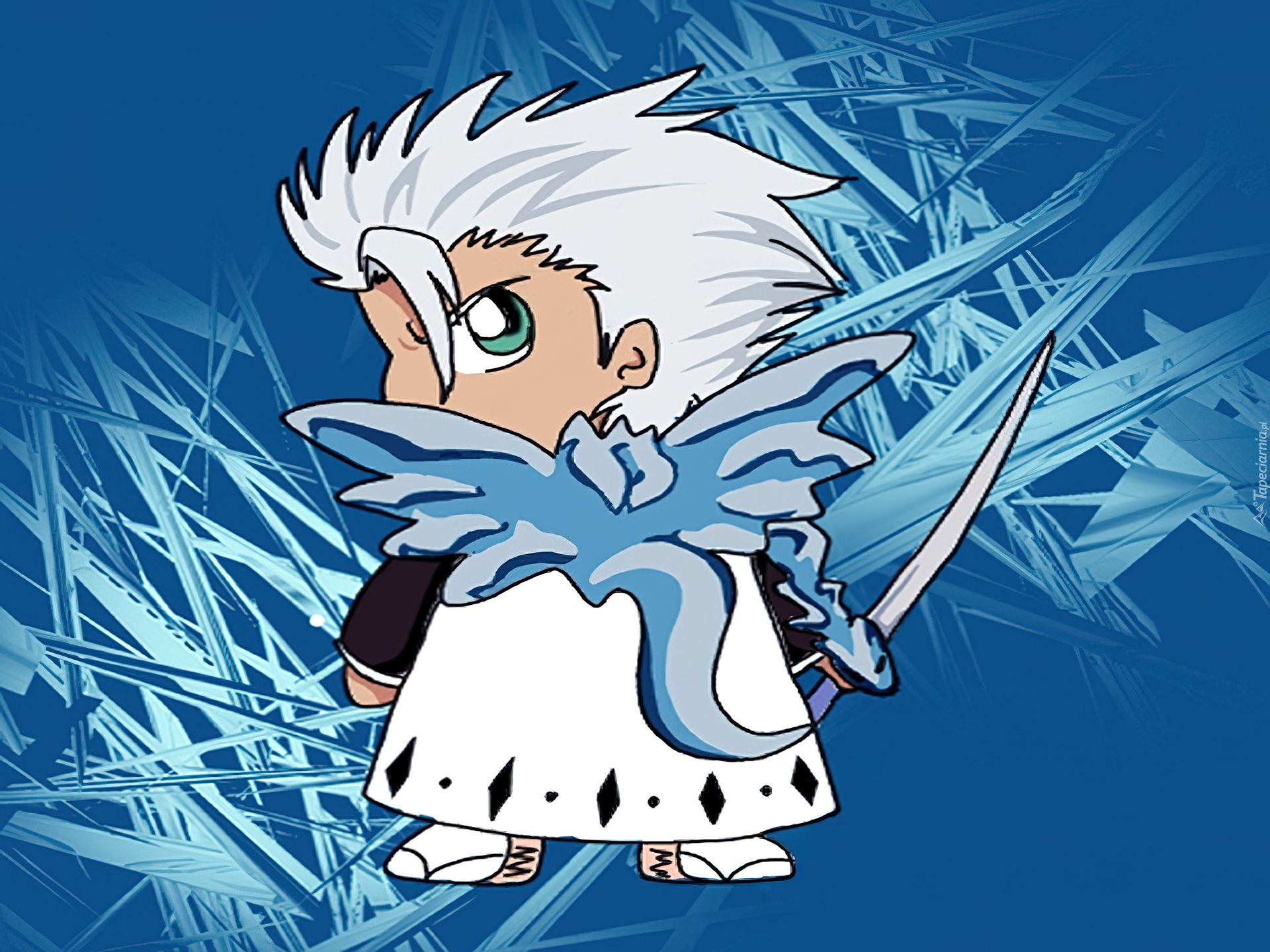 Karykatura, Hitsugaya, Bankai