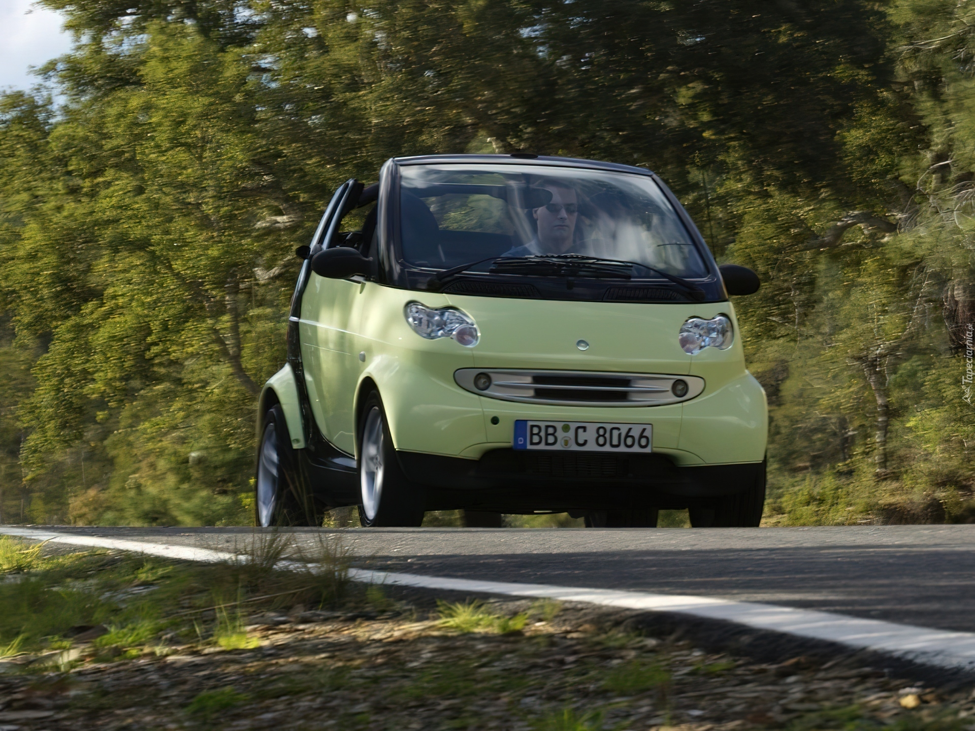 Pastelowy, Smart Fortwo