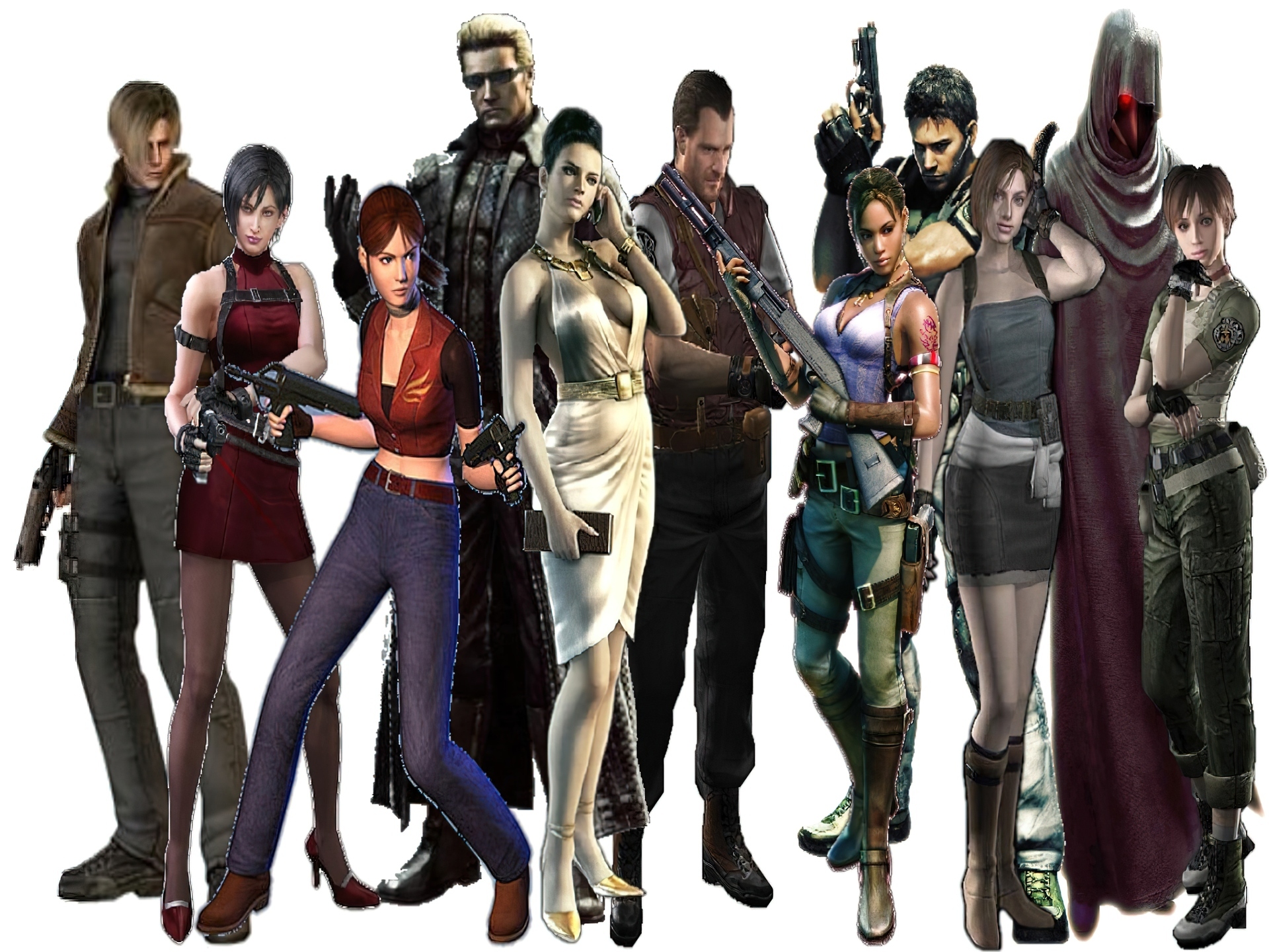 Postacie, Gra, Resident Evil