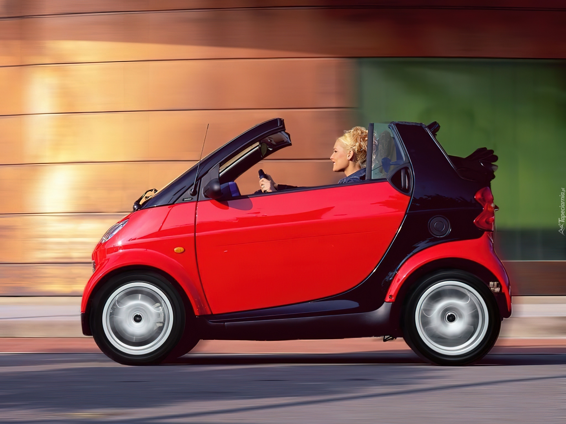 Czerwony, Smart Fortwo