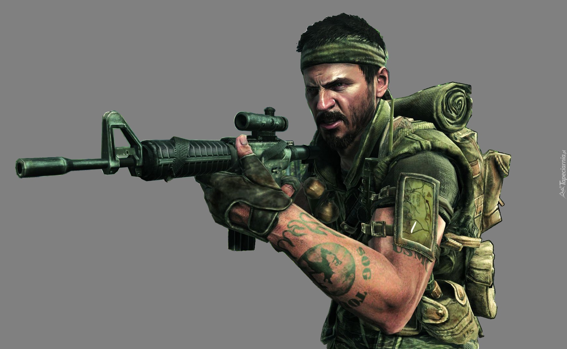Call of Duty Black Ops, Komandos, Broń