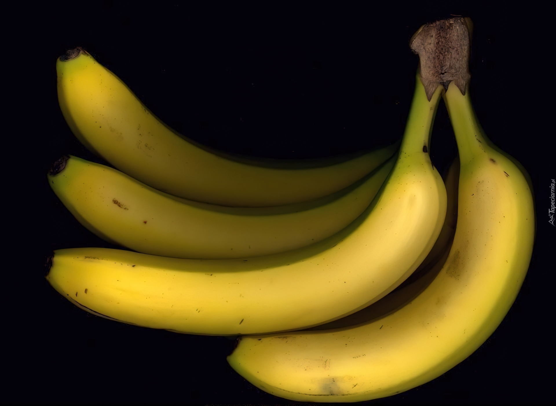 Kiść, Dojrzałych, Bananów