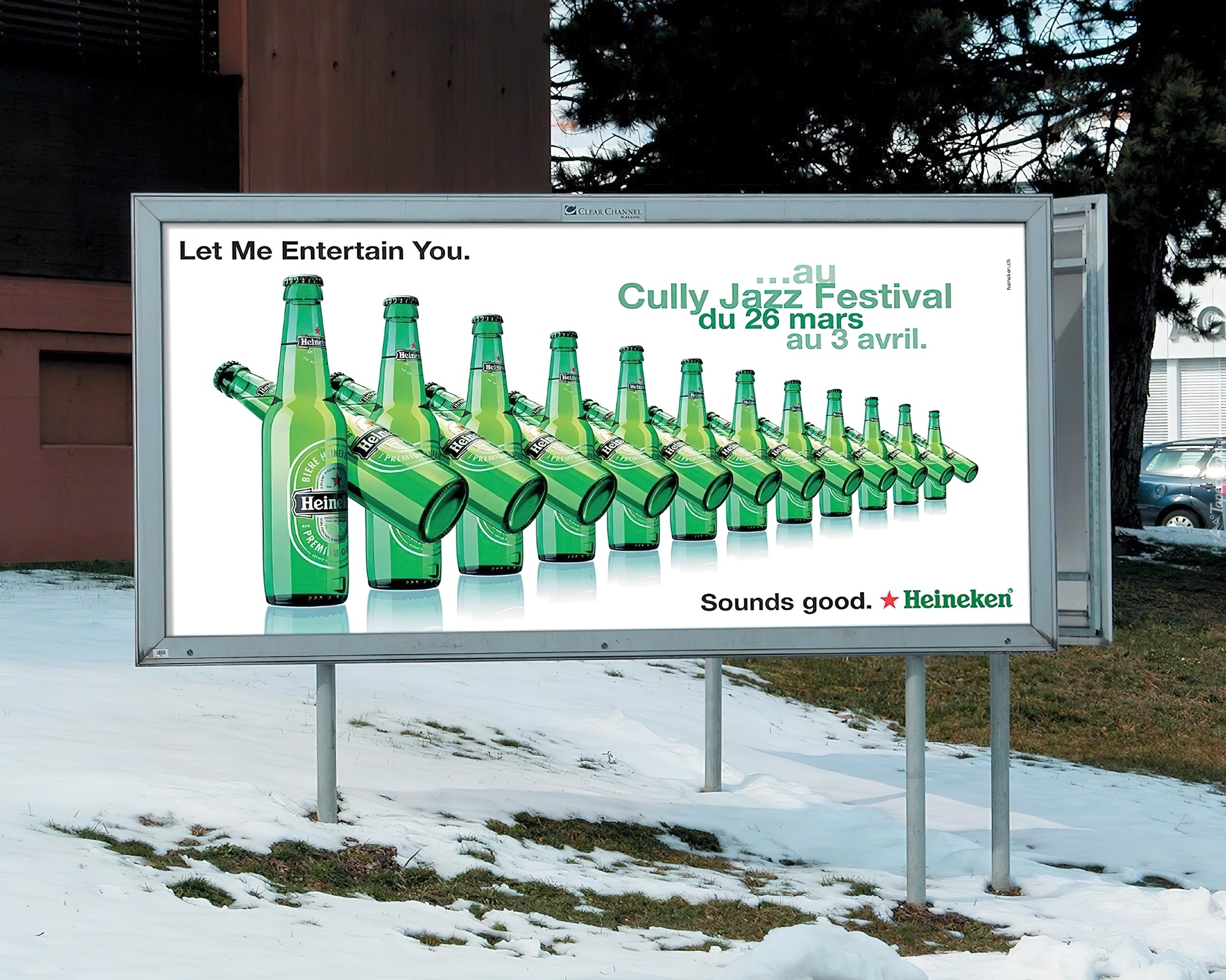 Reklama, Heineken, Tablica, Ogłoszeniowa
