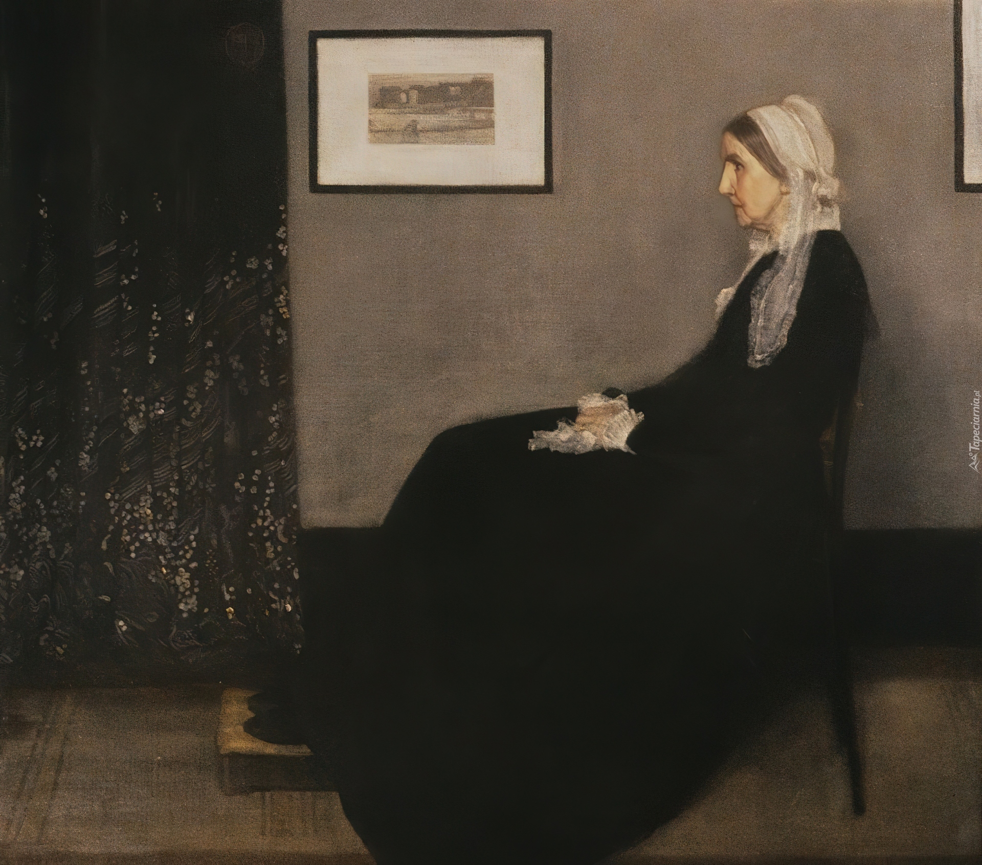 James, Abbott, McNeill, Whistler, Portret, Matki