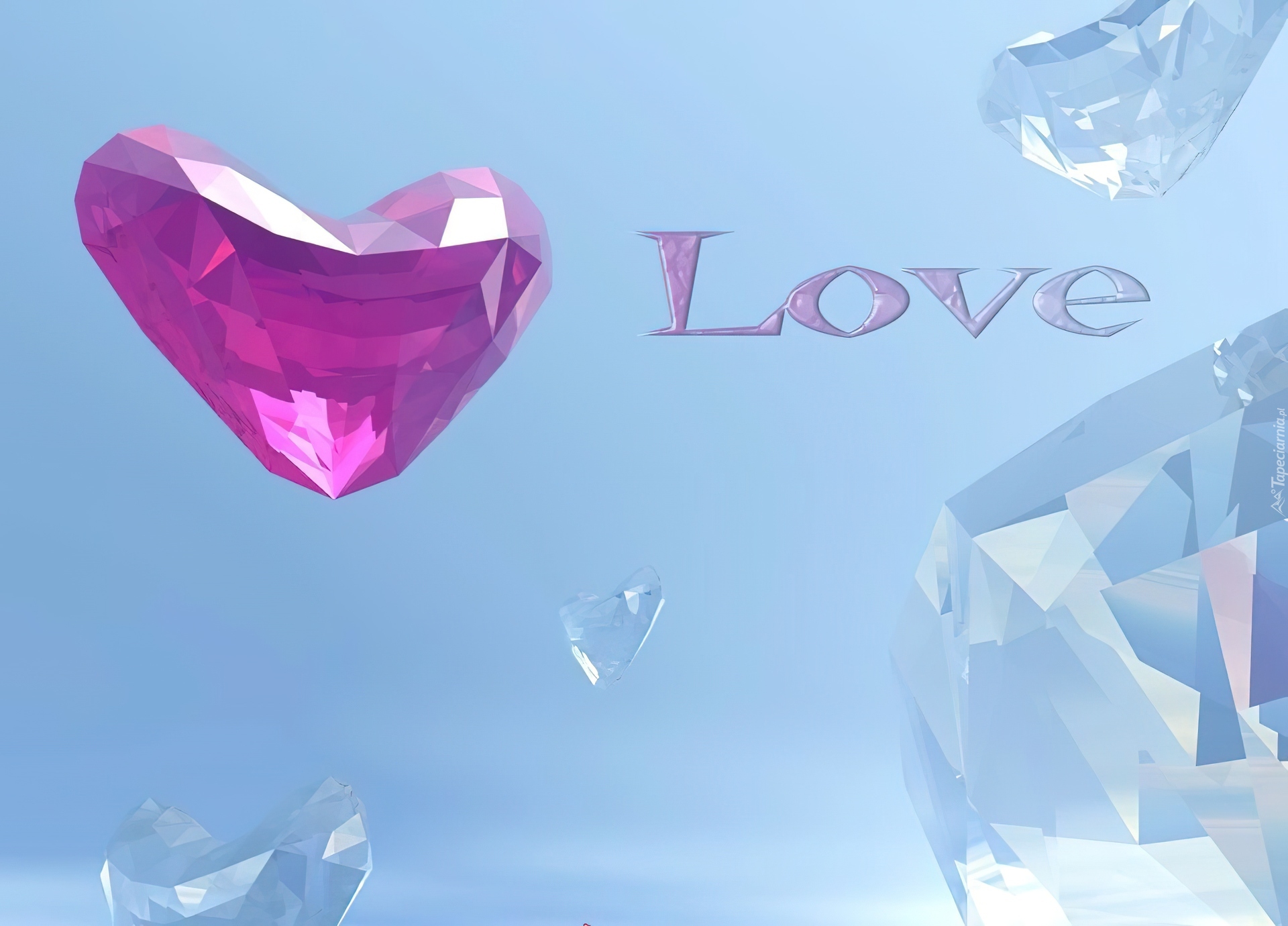 Kryształowe, Serce, Miłość