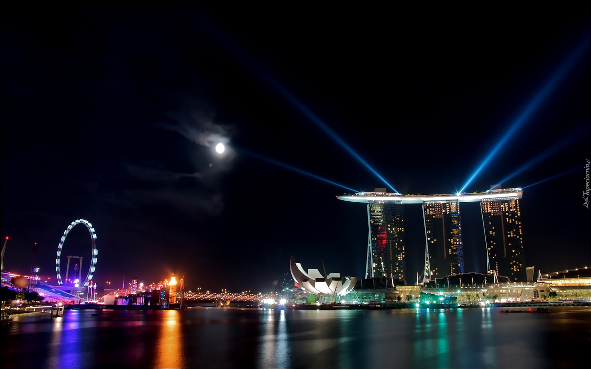 Singapur, Marina Bay Sands, Księżyc