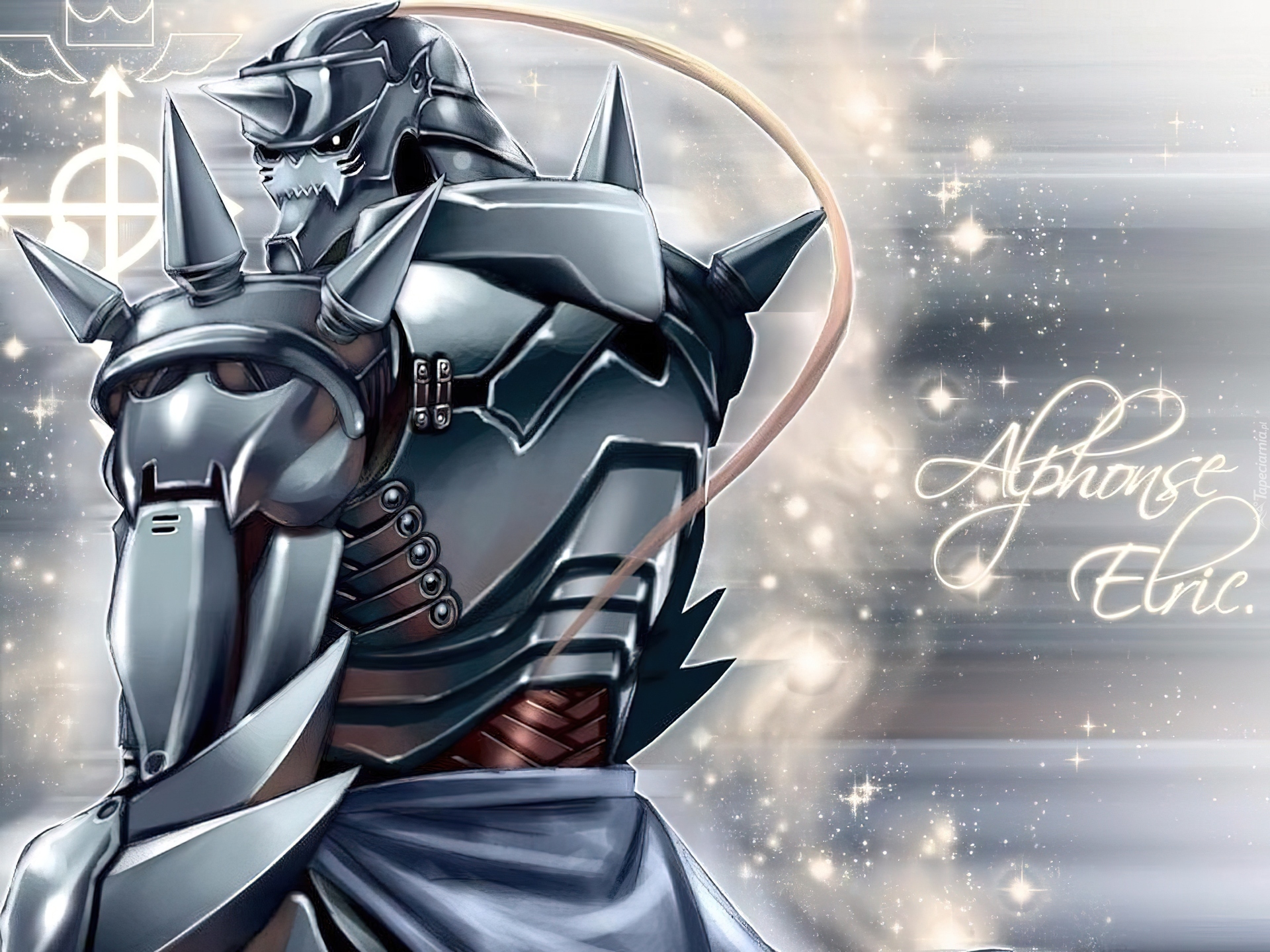 Alphonse Elric, Zbroja