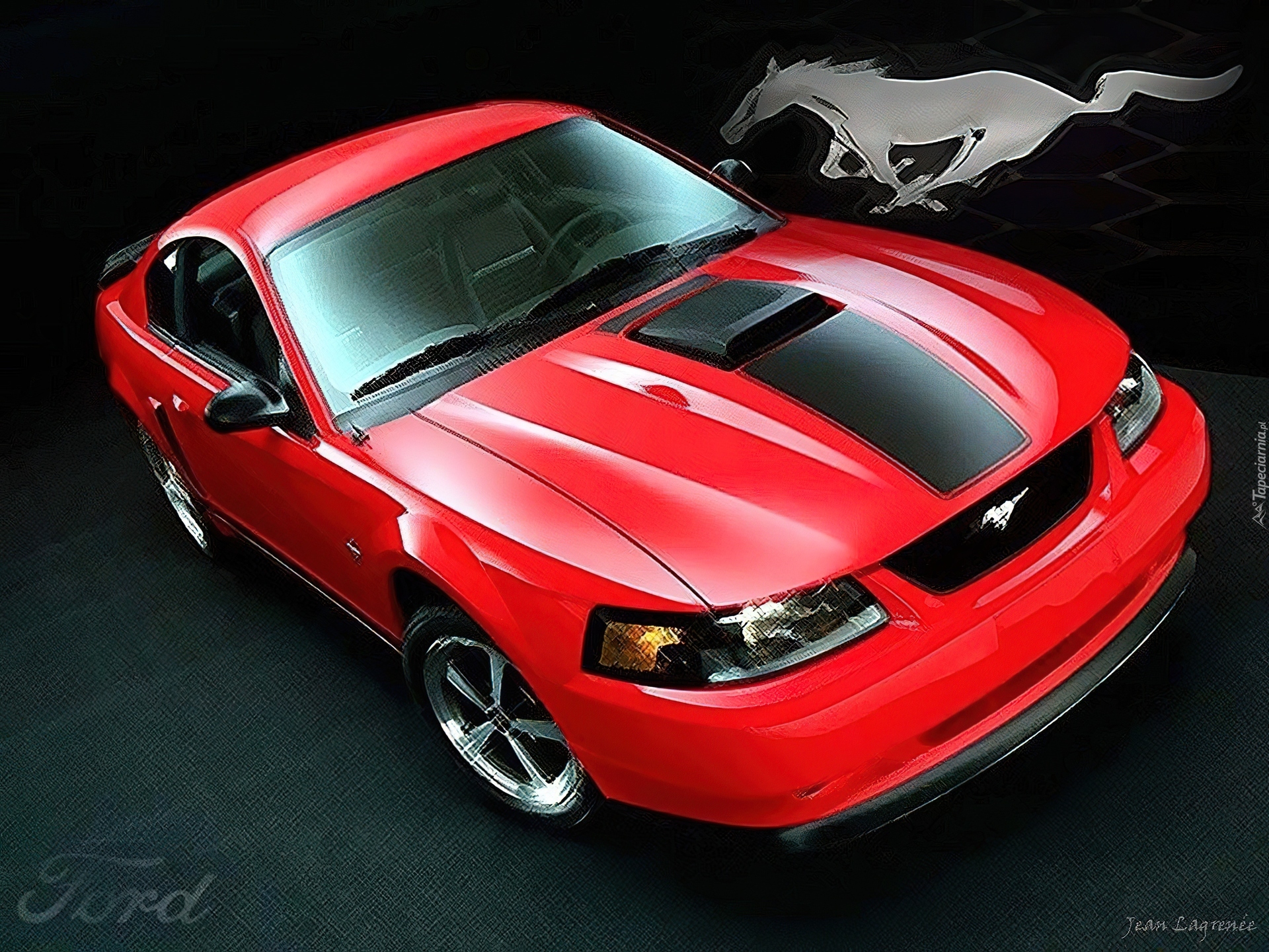 Ford Mustang, Grafika