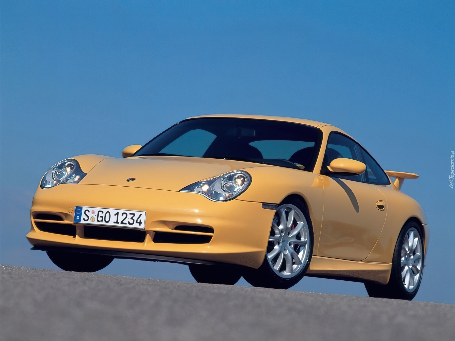 Porsche, Porsche 911, Żółte