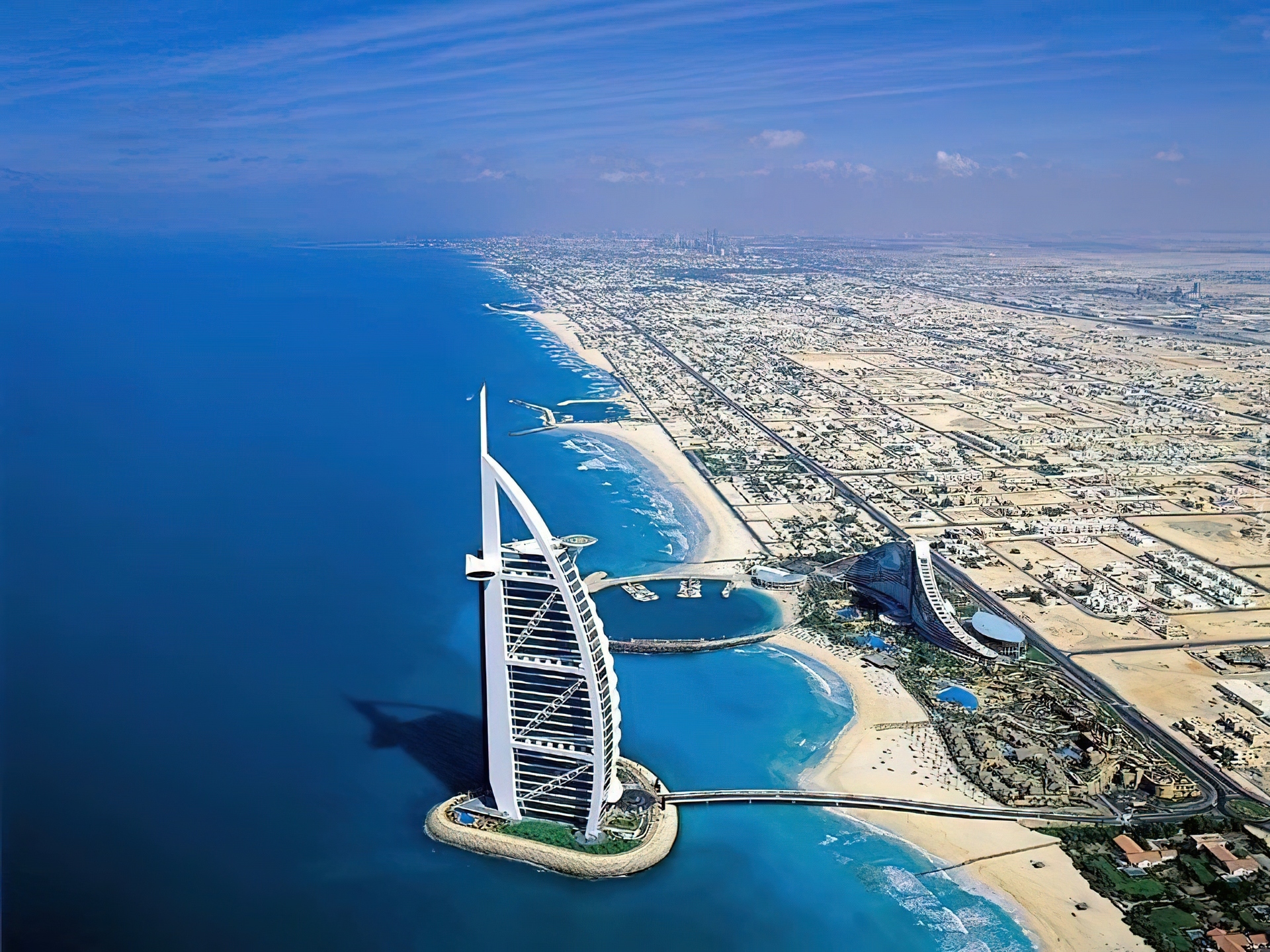 Zjednoczone Emiraty Arabskie, Dubaj, Hotel, Burj Al Arab, Plaże
