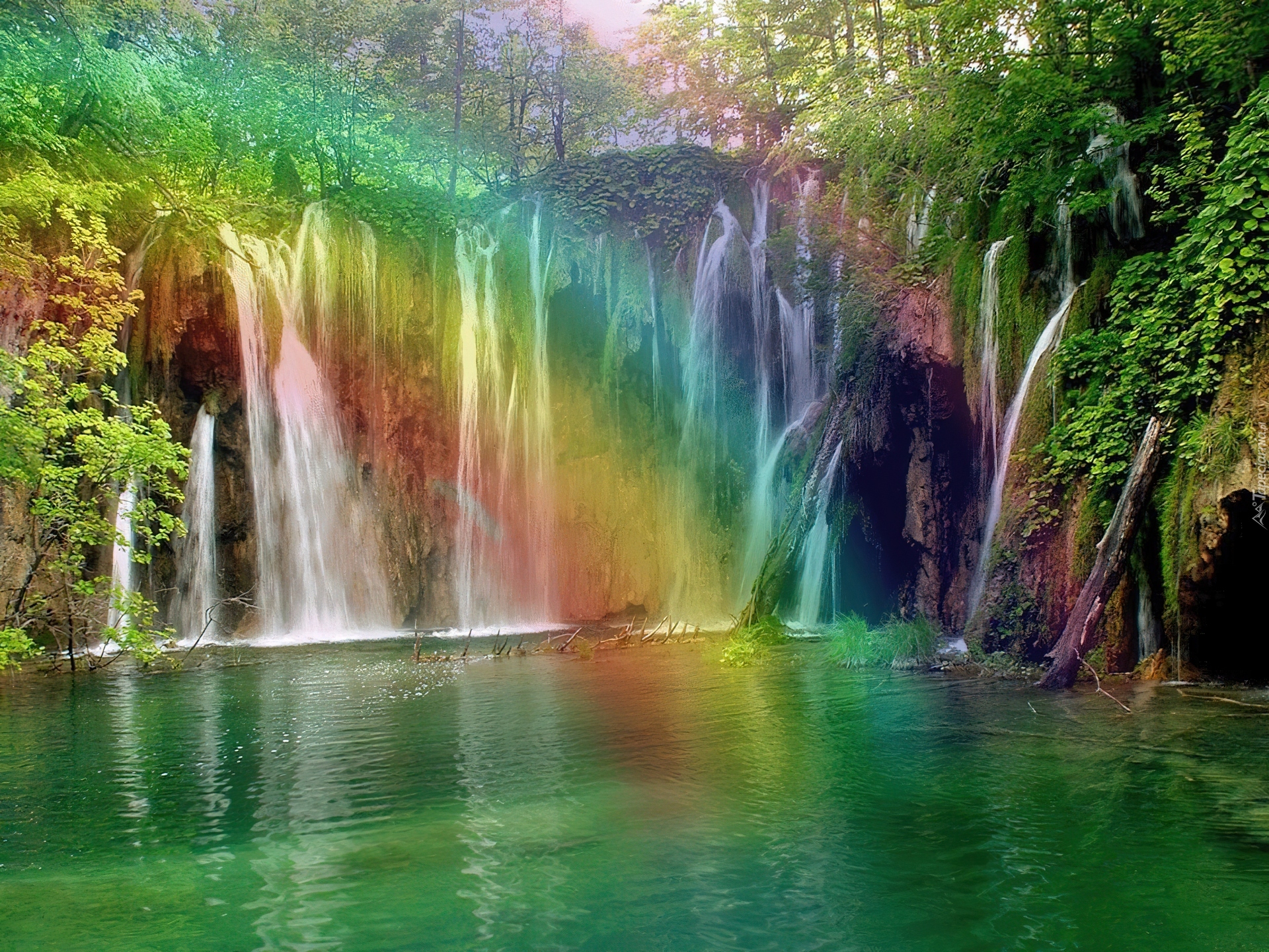 Красоте воды 2 класс. Красивые водопады. Водопад и Радуга. Картинки водопады красивые. Удивительная природа.