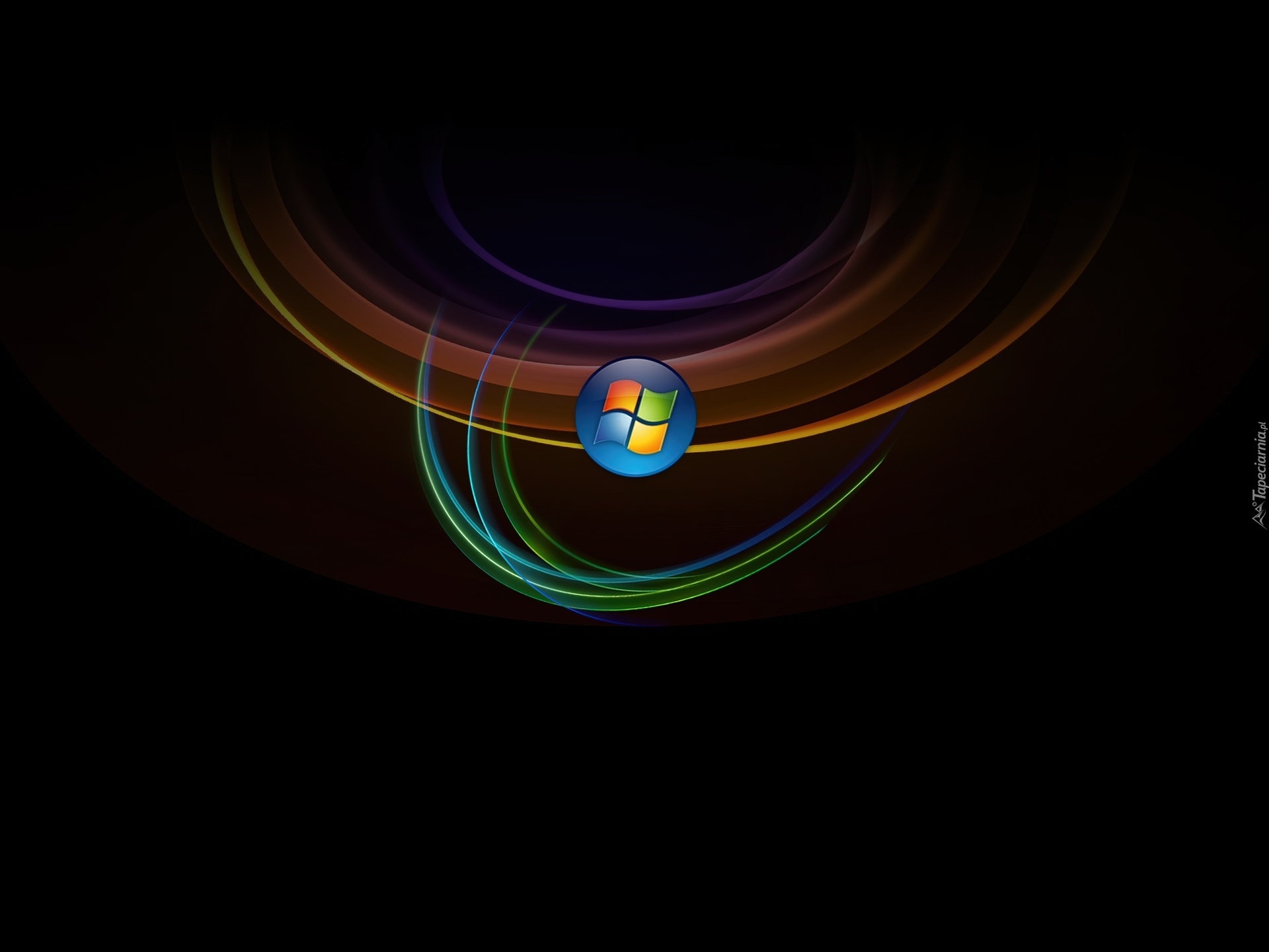 Logo, Windows, Kolorowe, Smugi
