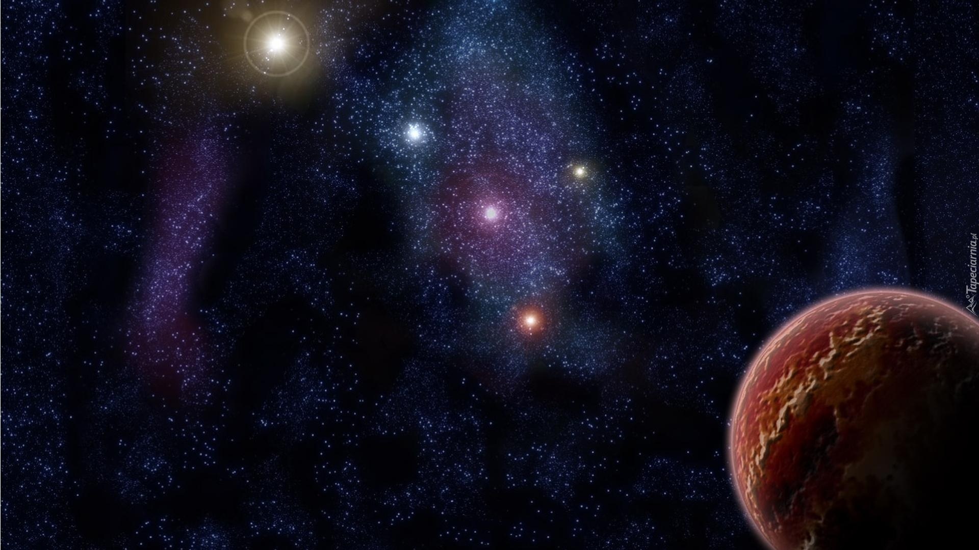 Kosmos, Układ, Słoneczny, Gwiazdy