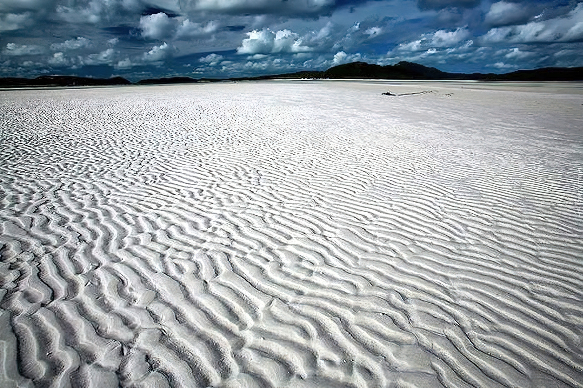 Plaża, Chmury