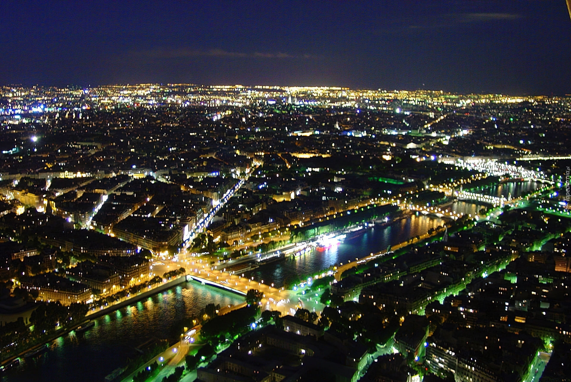 Panorama, Paryż ,Francja