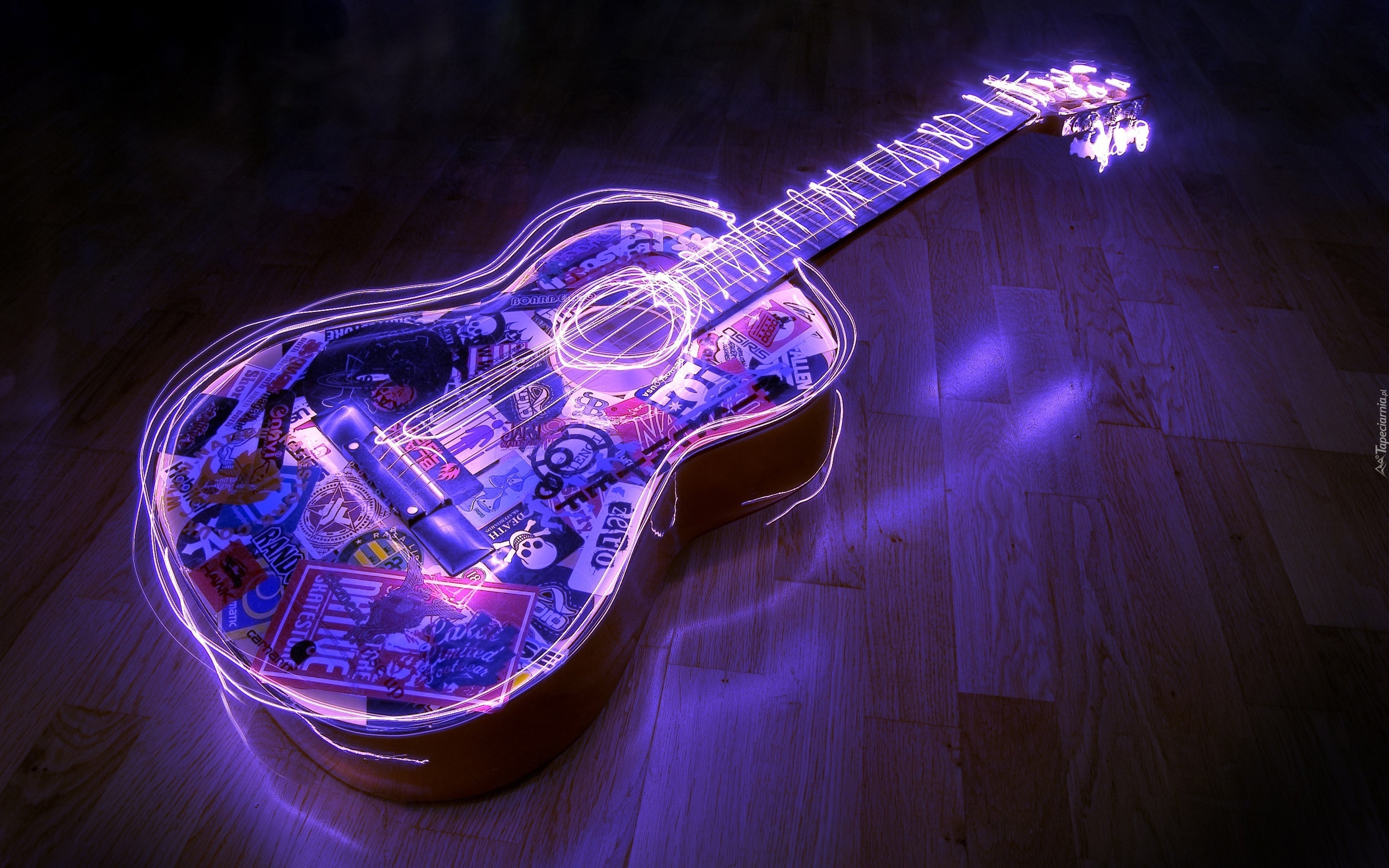 Gitara, 3D