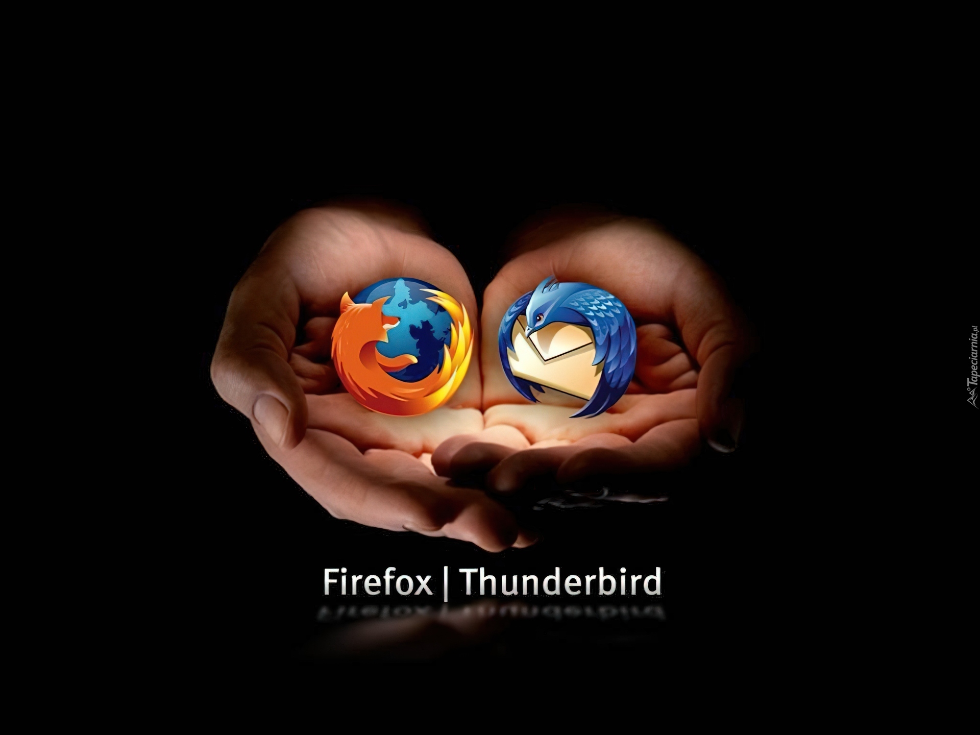 Firefox, Thunderbird, Dłonie