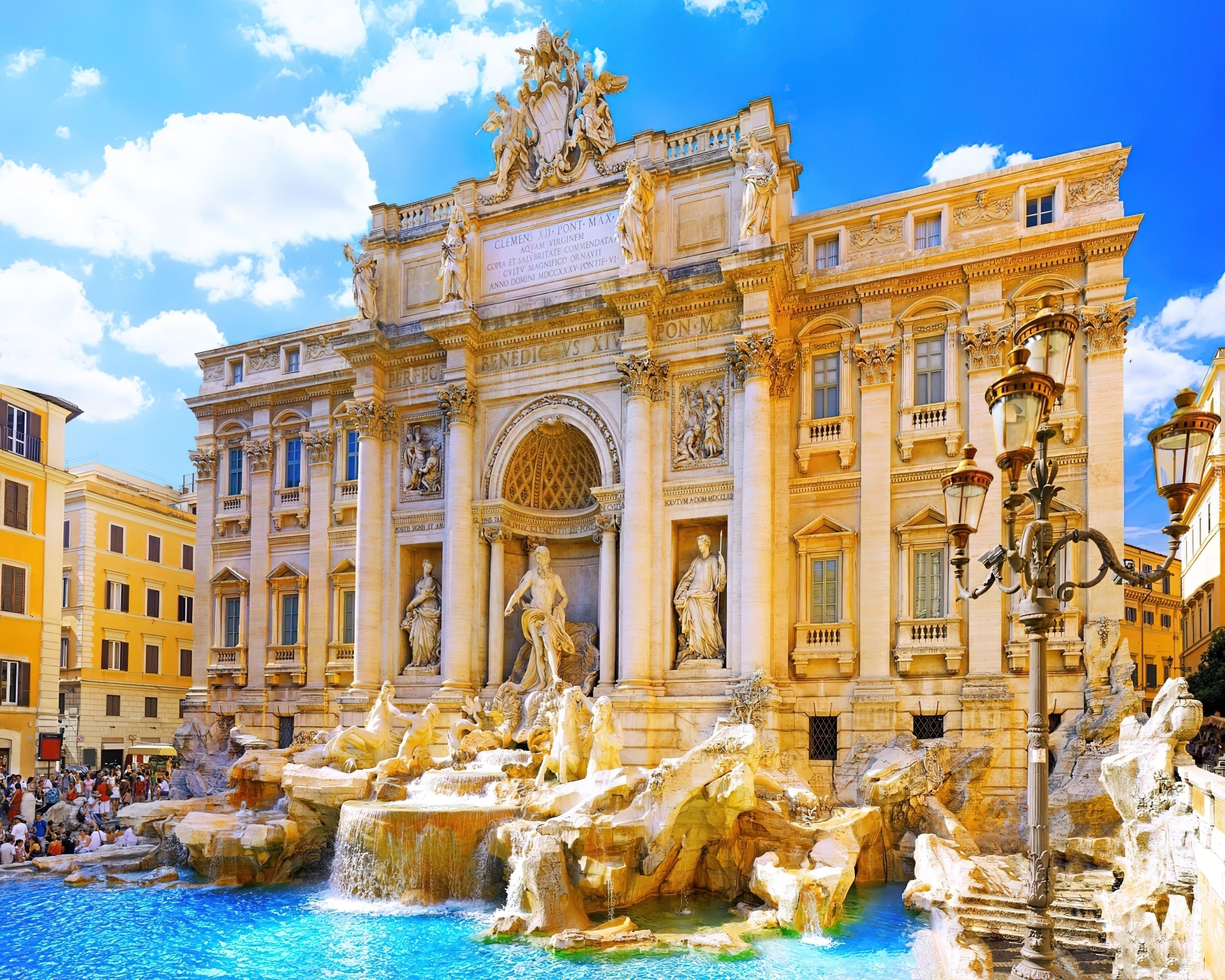 Fontanna Di Trevi, Rzym