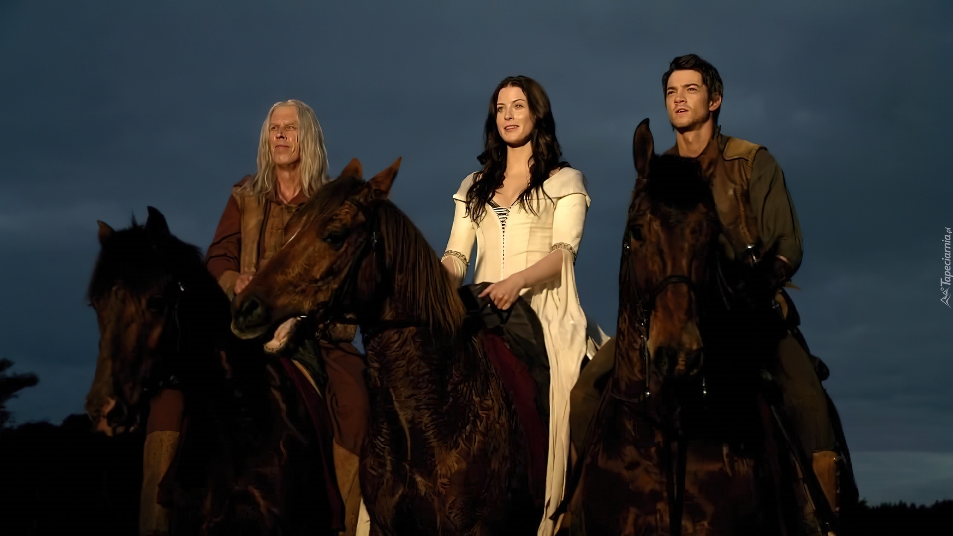 Miecz Prawdy, Legend of the Seeker, Bruce Spence, Bridget Regan, Craig Horner, Konie