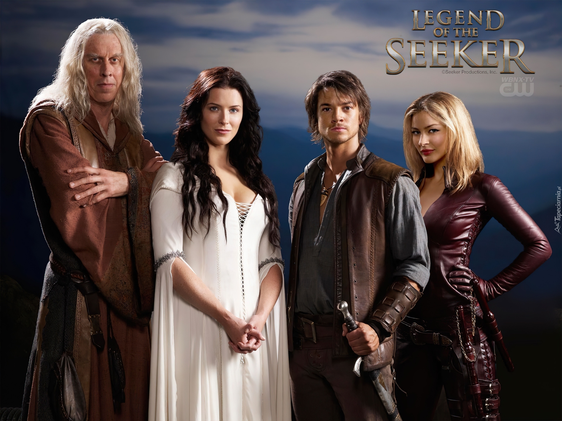 Miecz Prawdy, Legend of the Seeker, Bruce Spence,  Bridget Regan, Craig Horner, Tabrett Bethell