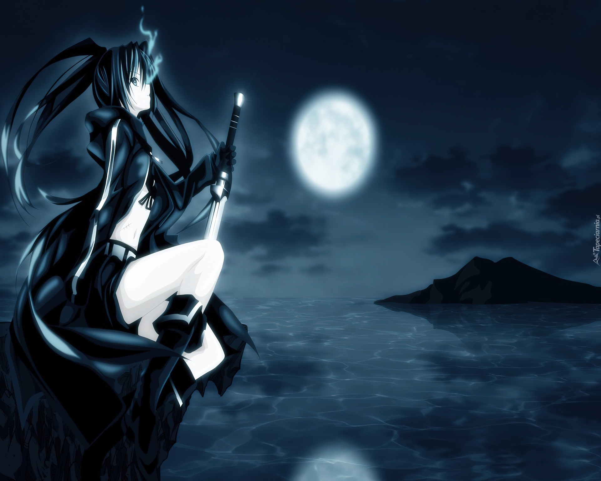 Black Rock Shooter, Księżyc