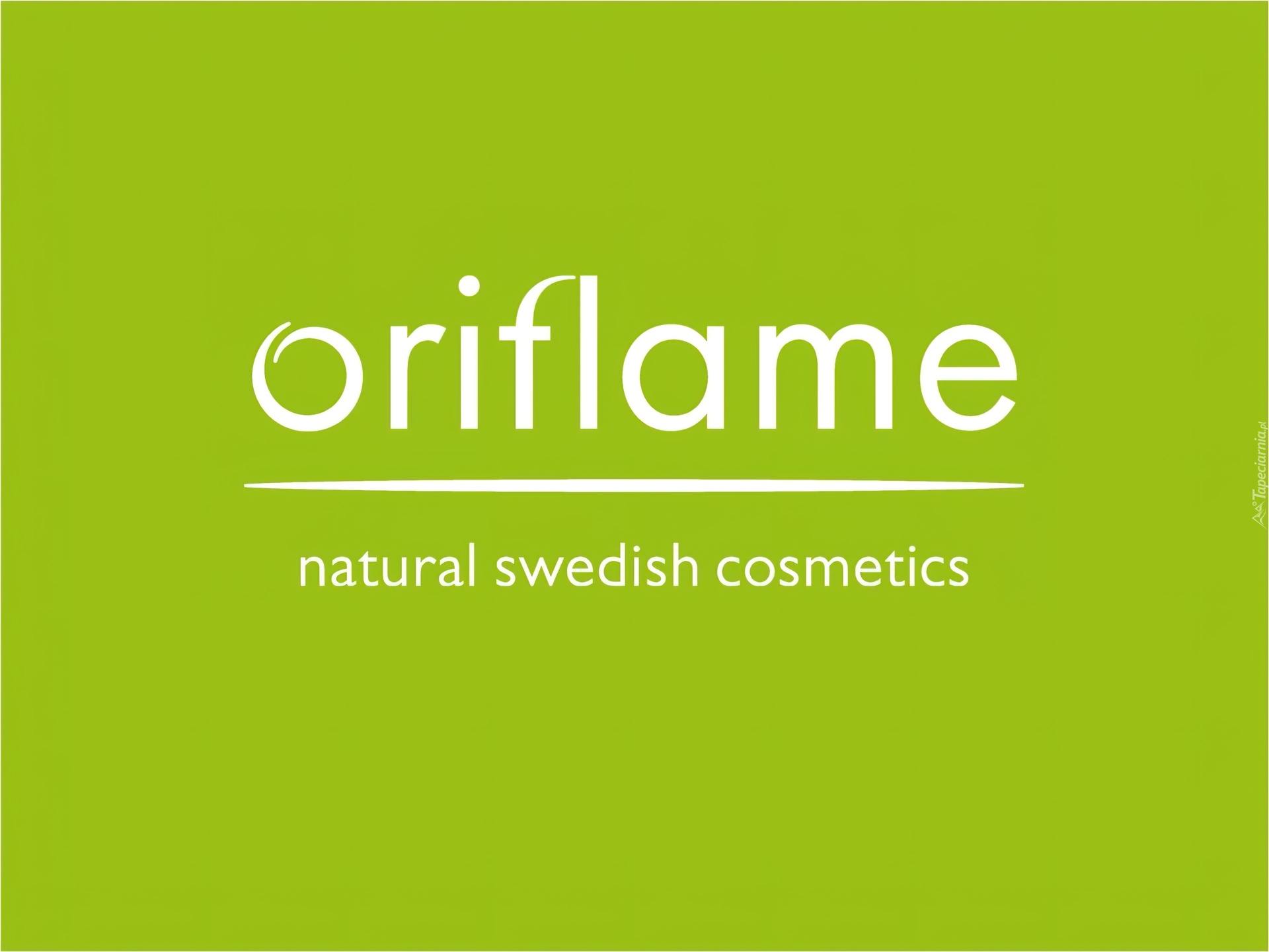 Oriflame, Zielone, Tło