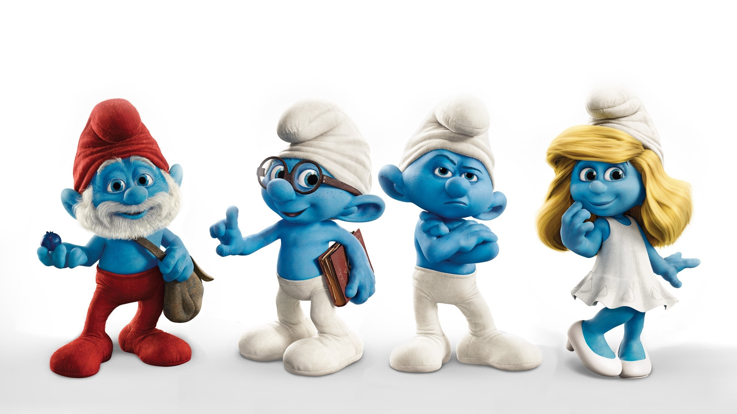 Smerfy, The Smurfs, Figurki