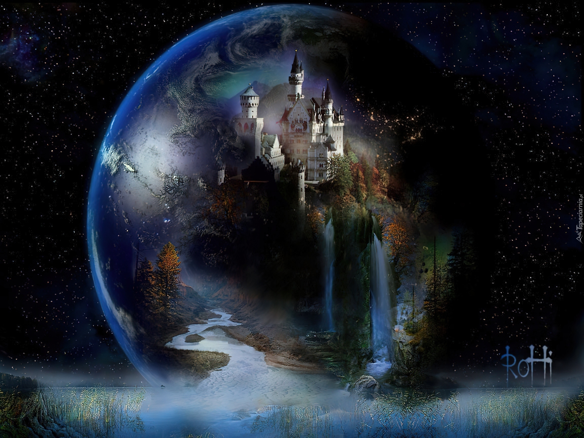 Страна ночи 3. Сказочные миры. Сказочная Планета. Земля фэнтези. Магическая Планета.