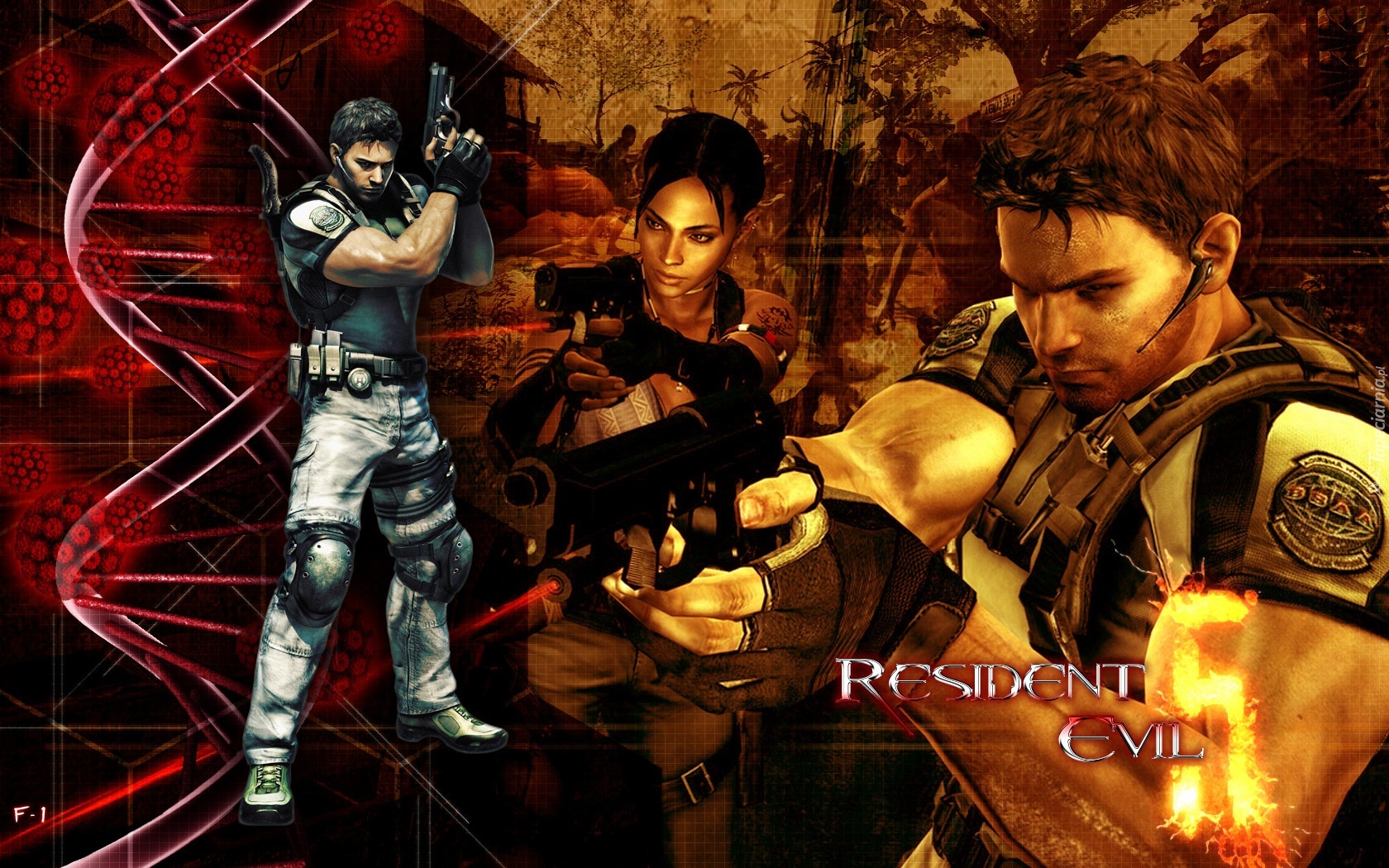 Resident Evil 5, Bohaterowie