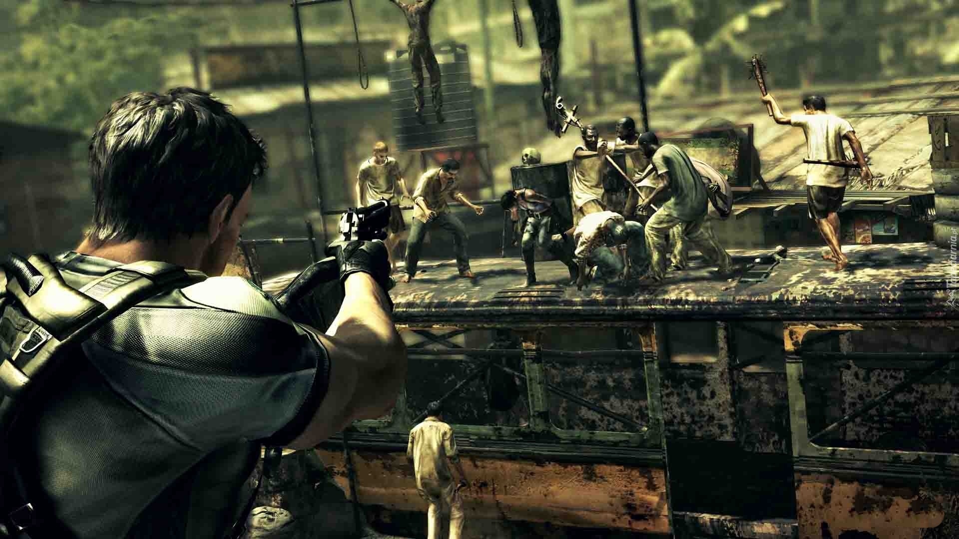 Resident Evil 5, Strzelanina