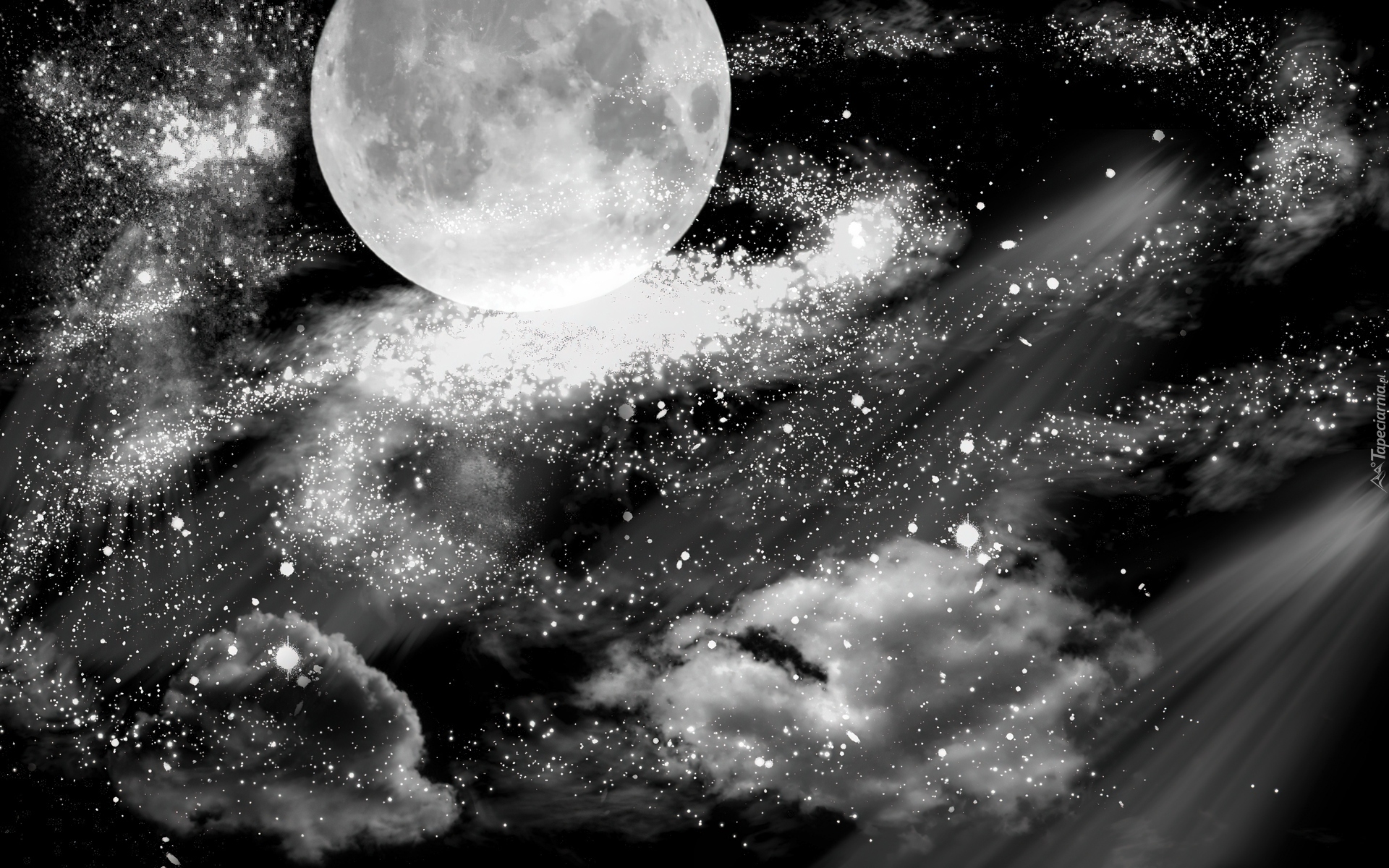 Рисунок луны в космосе. Космос черно белый. Звездное небо черно белое. Черный космос. Белый космос.