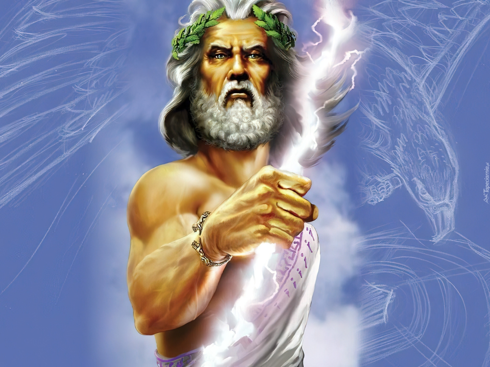 Zeus, Piorun