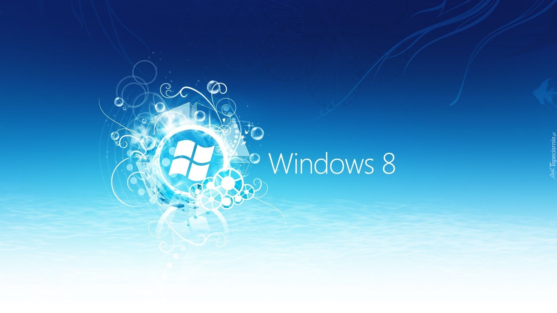 Niebieski, Windows 8