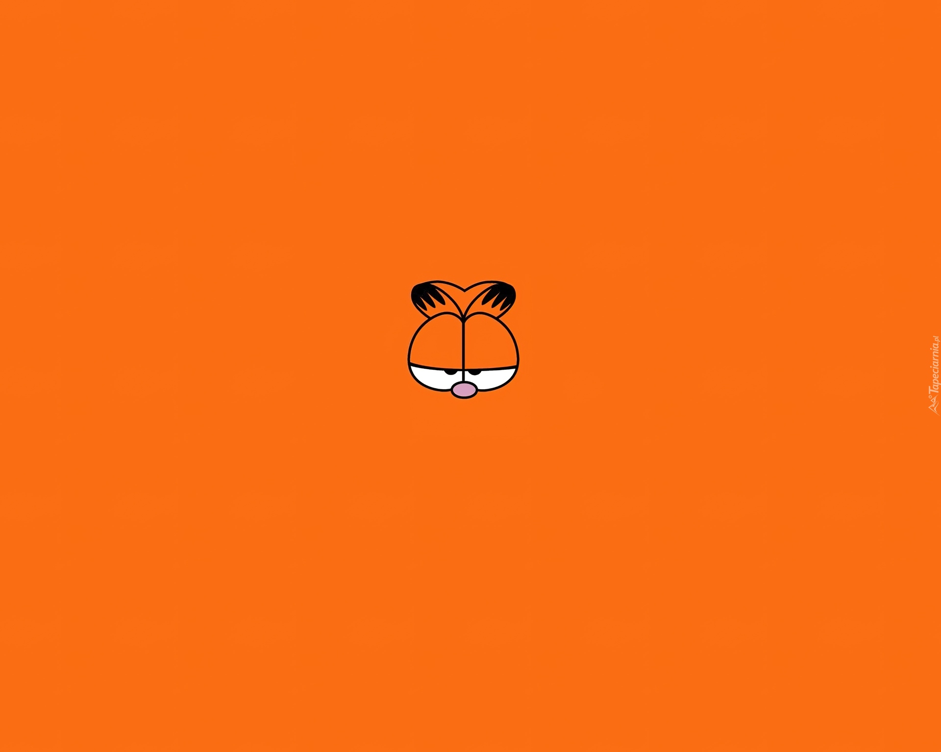 Garfield, Oczy