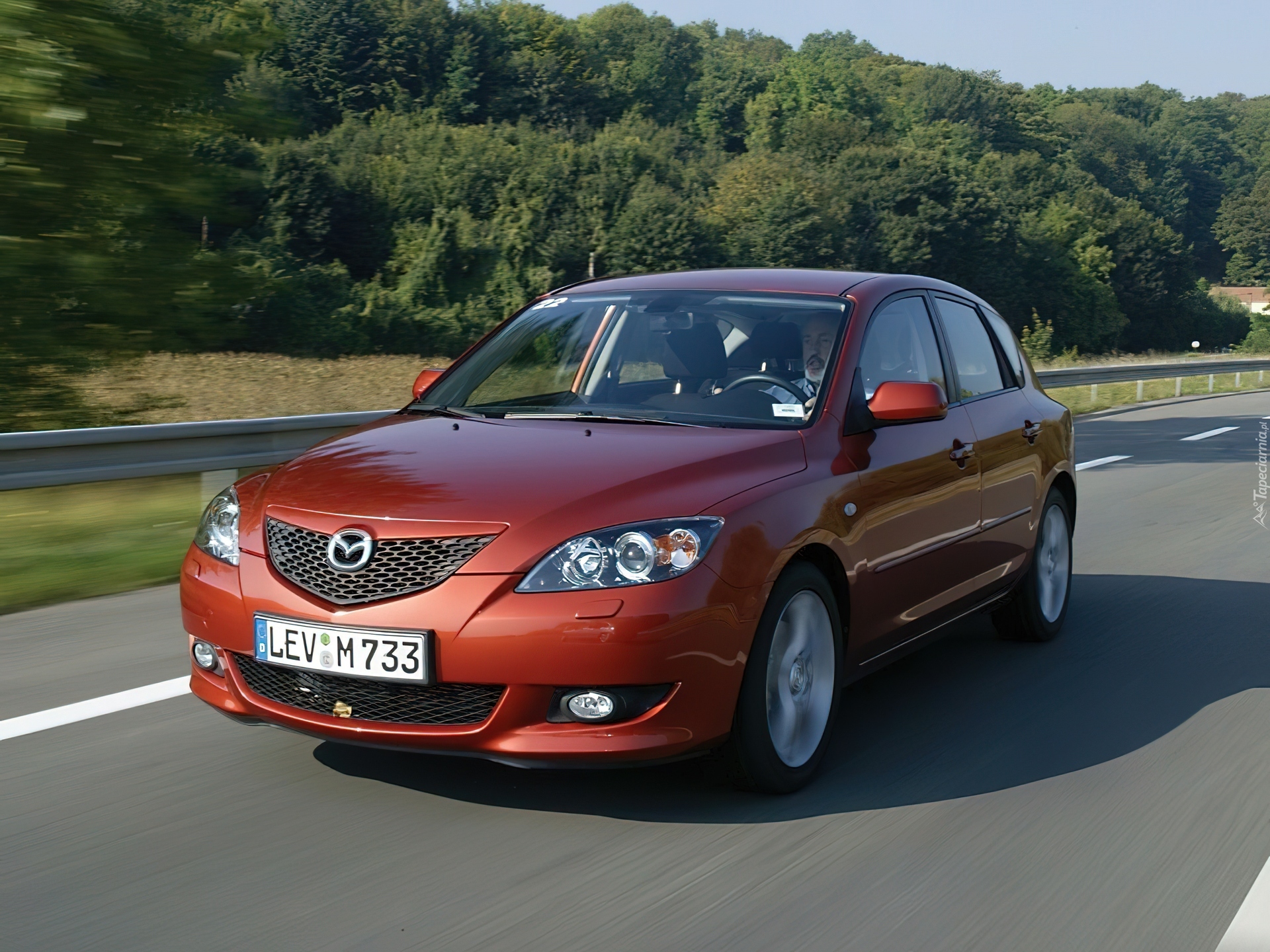 Wiśniowa, Mazda 3