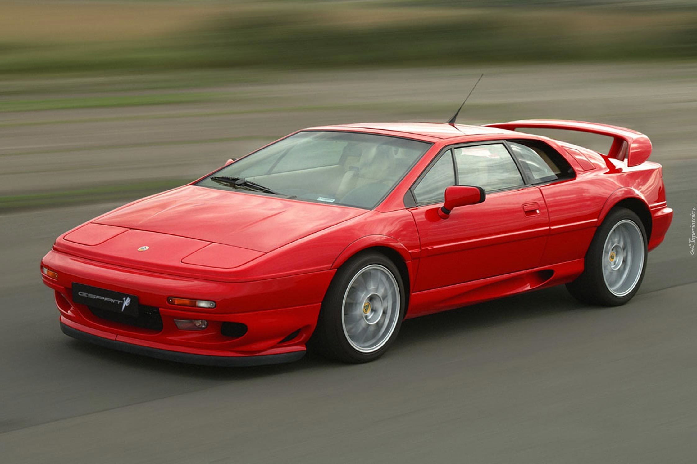 Czerwony, Lotus Esprit