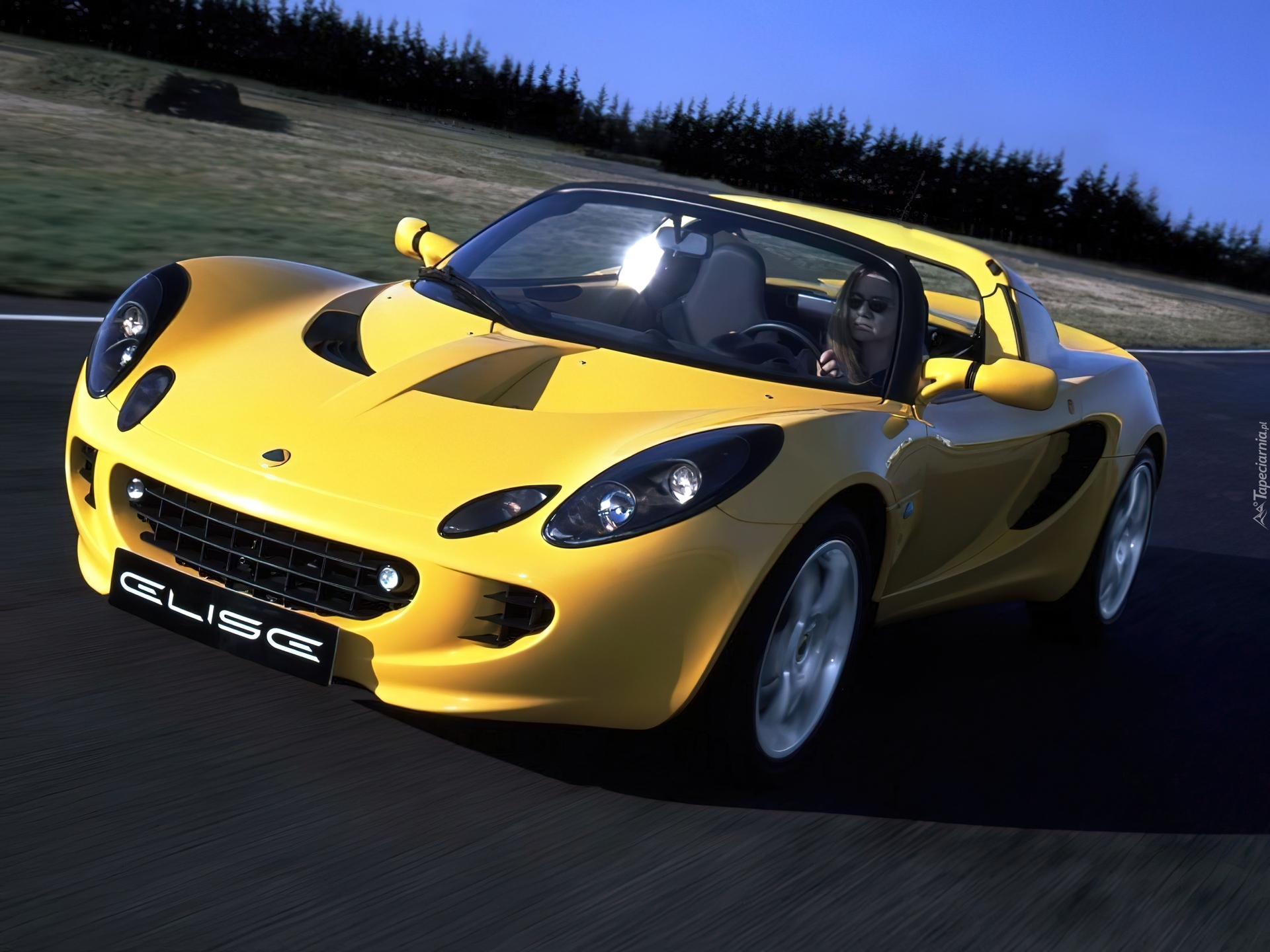 Żółty, Lotus Elise