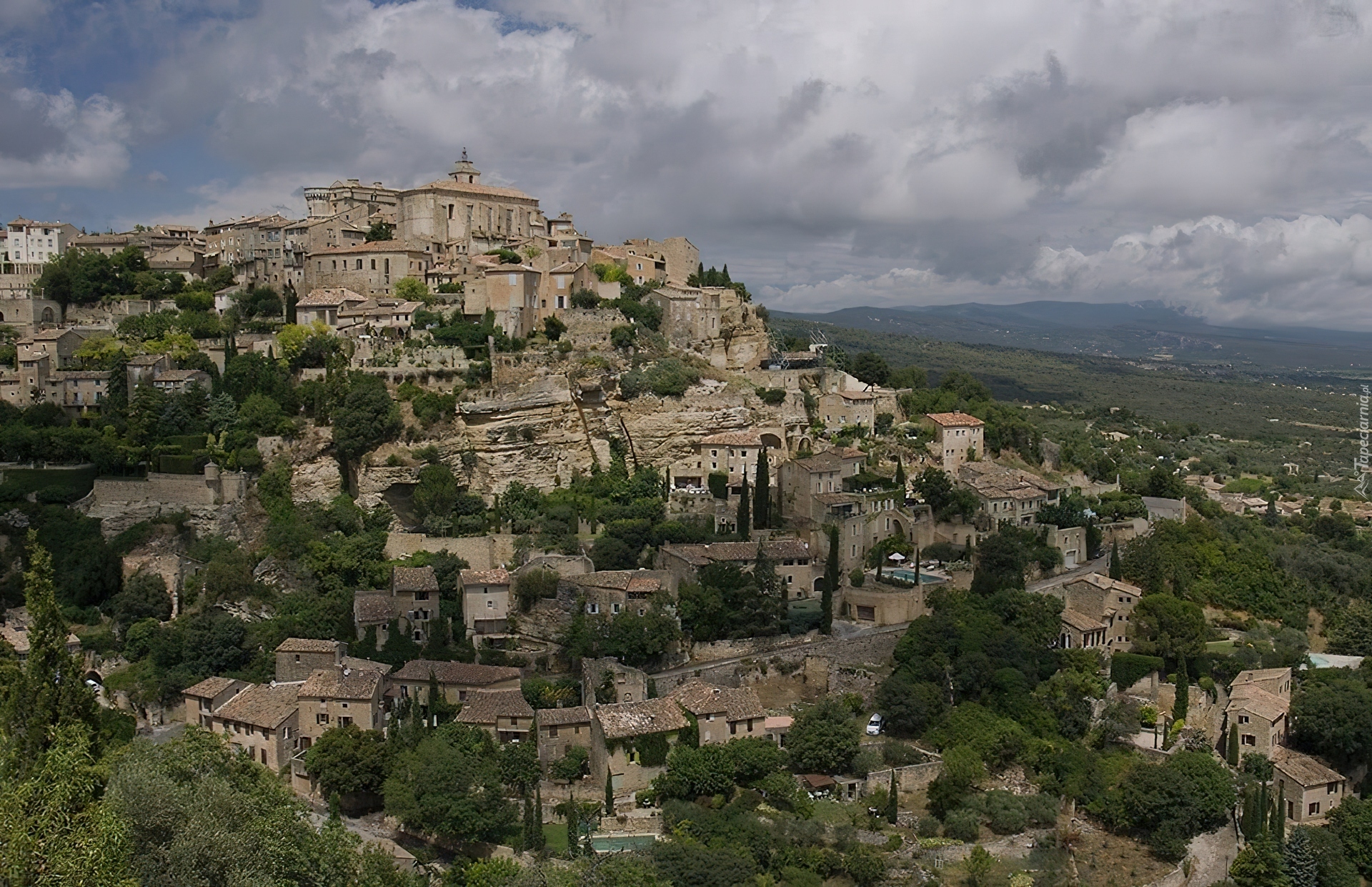 Miasto Gordes, Francja