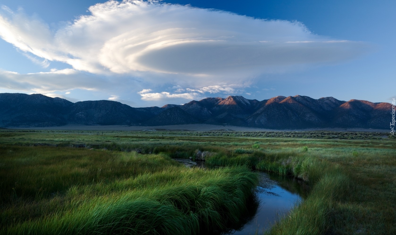 Góry, Sierra Nevada, Kalifornia, USA