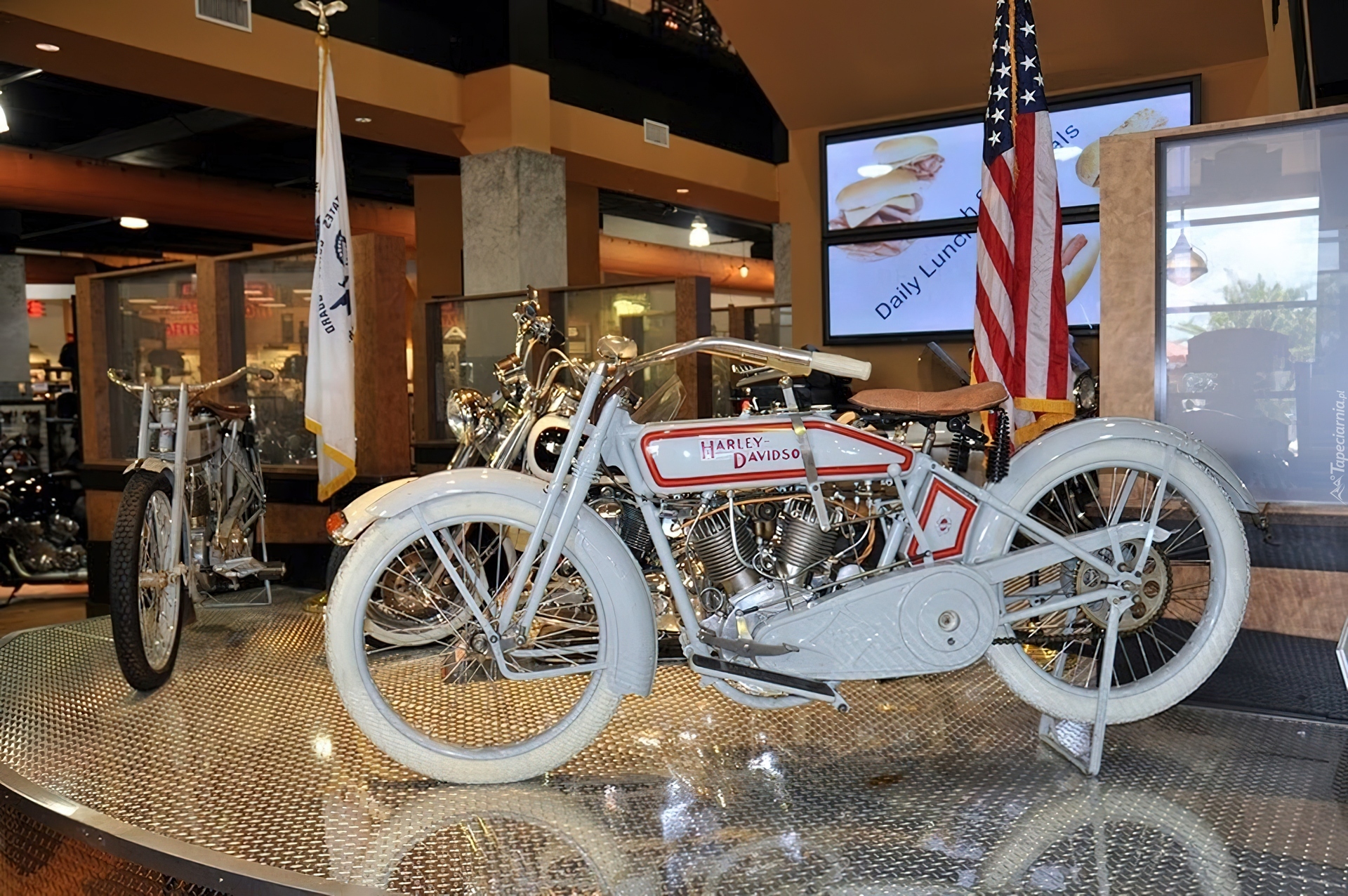 Zabytkowy, Harley-Davidson, Muzeum